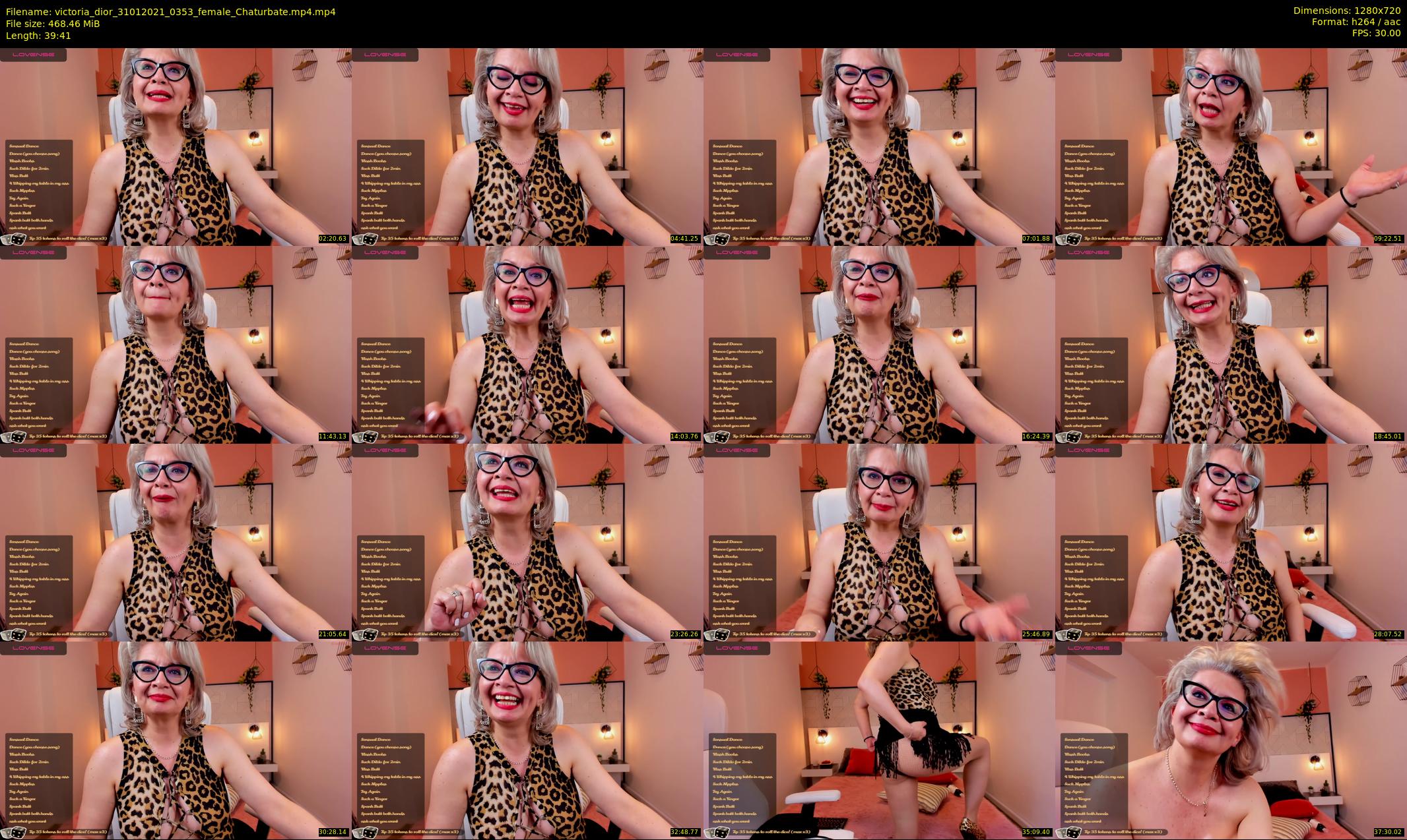 victoria_dior — 40 minute Chaturbate female cam show recording, 720p, Jan 31, 2021