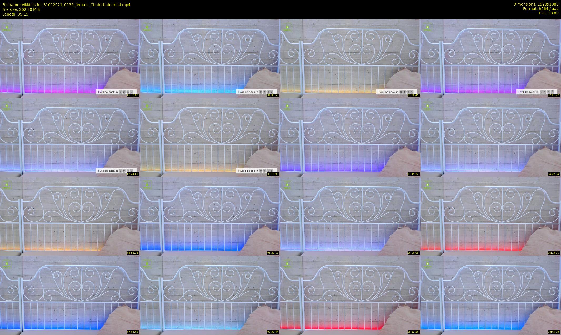 vikkilustful — 10 minute Chaturbate female cam show recording, 1080p, Jan 31, 2021