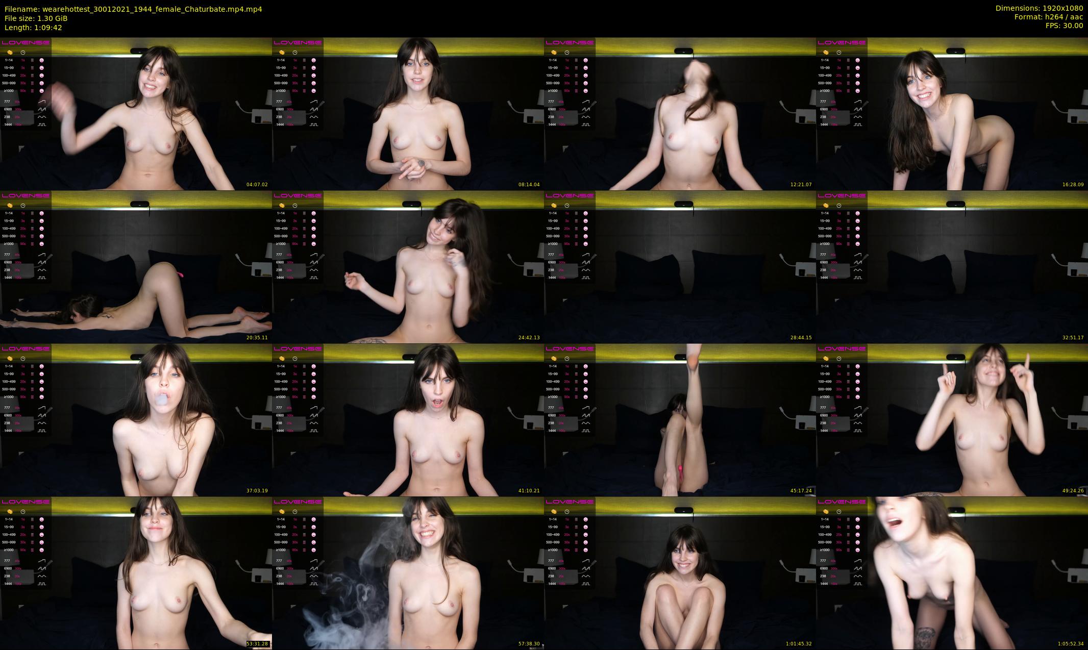 wearehottest — 70 minute Chaturbate couple cam show recording, 1080p, Jan 30, 2021