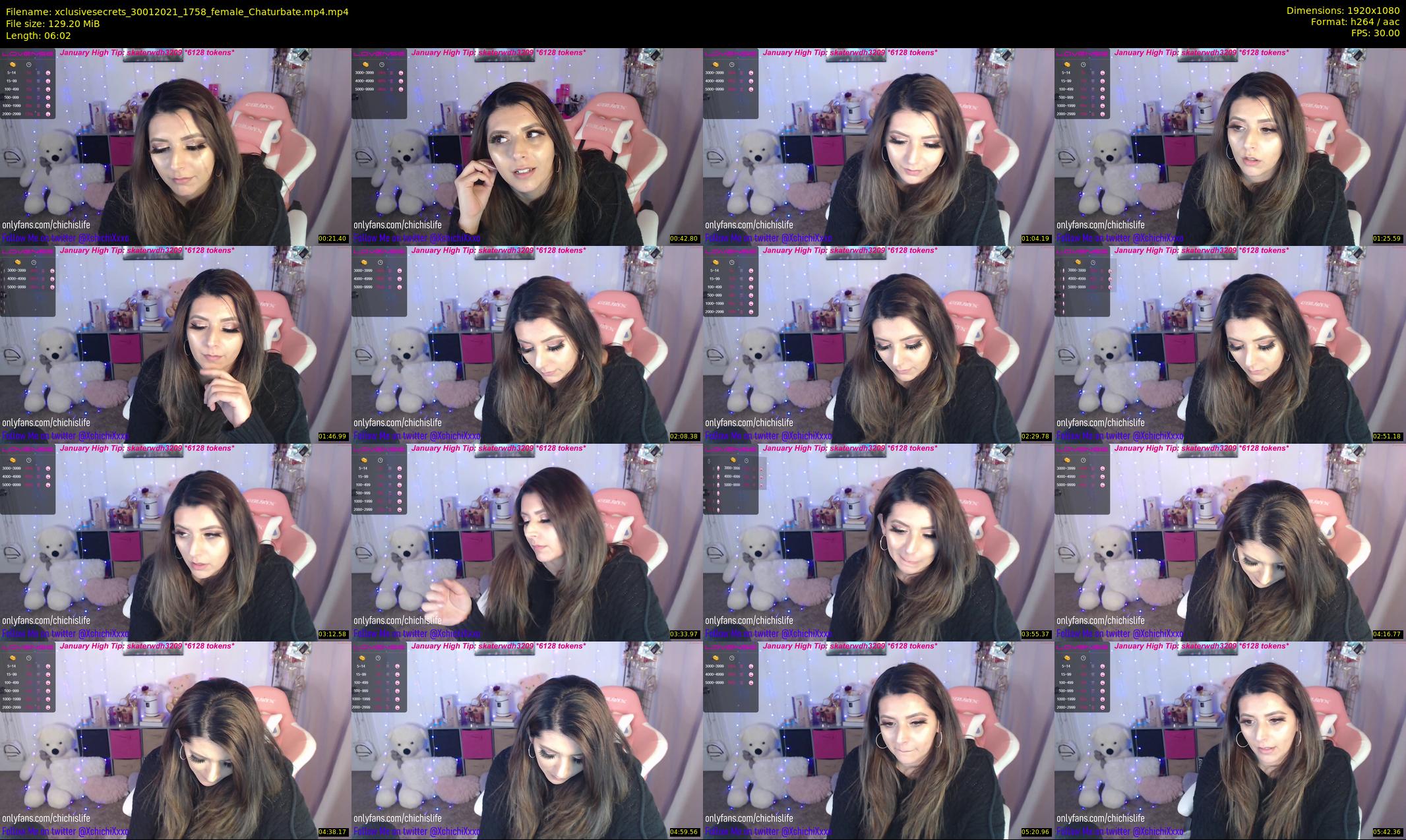 xclusivesecrets — 7 minute Chaturbate female cam show recording, 1080p, Jan 30, 2021