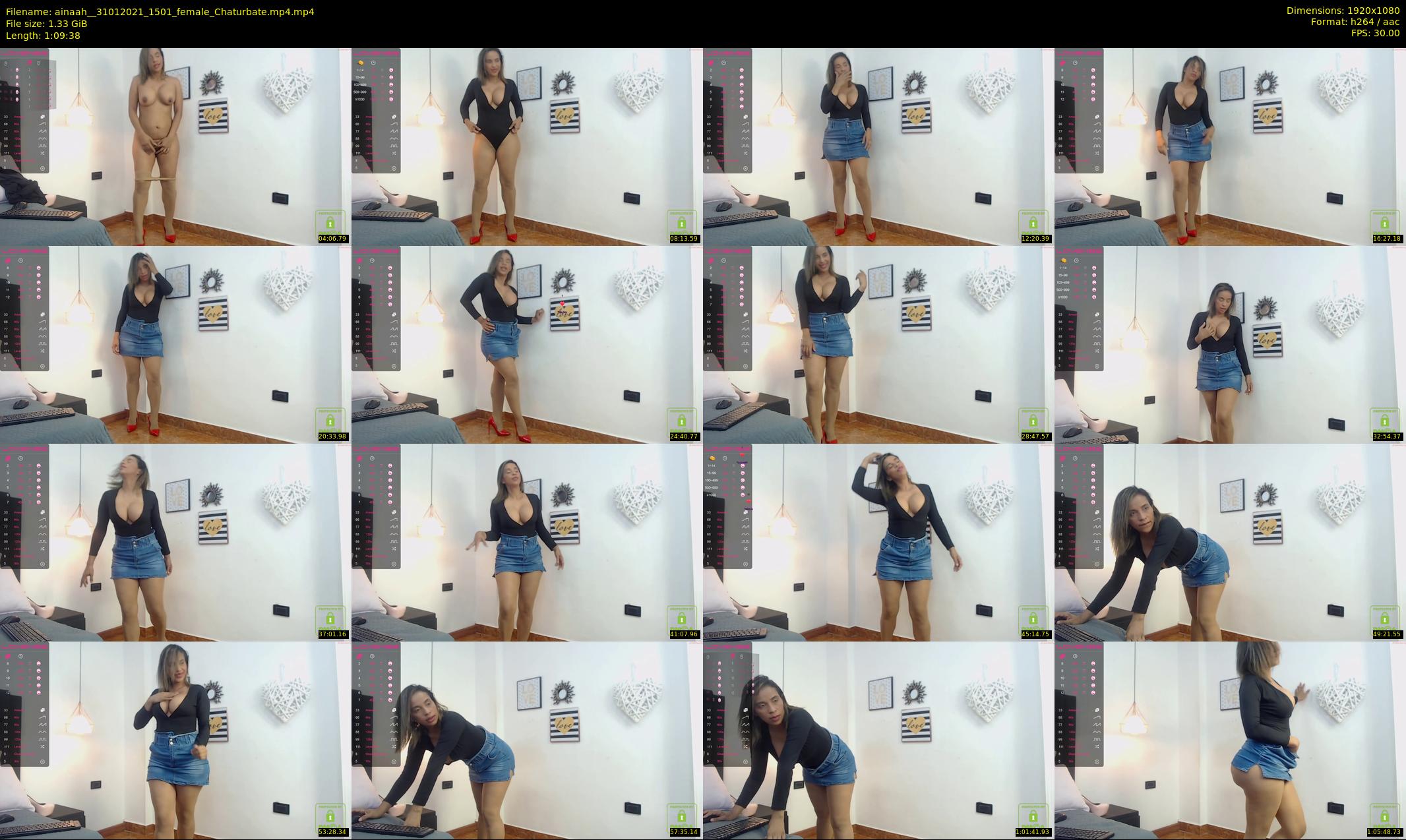 ainaah_ — 70 minute Chaturbate female cam show recording, 1080p, Jan 31, 2021
