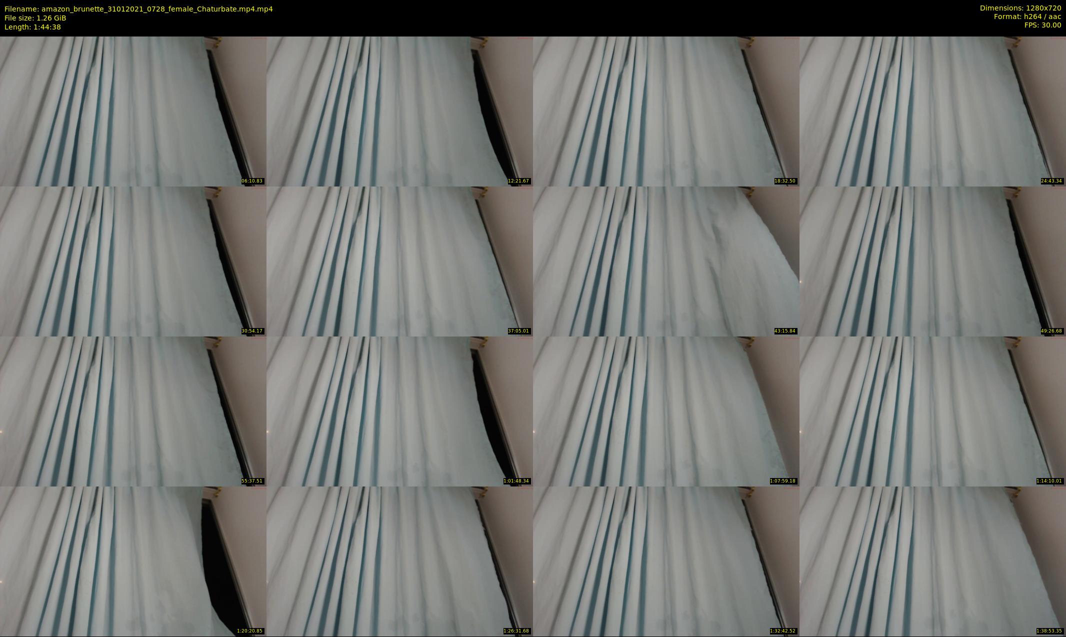 amazon_brunette — 105 minute Chaturbate female cam show recording, 720p, Jan 31, 2021