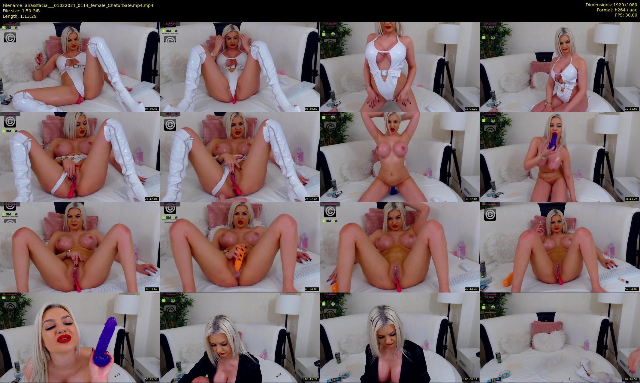 anasstacia__ — 74 minute Chaturbate female cam show recording, 1080p, Feb 1, 2021