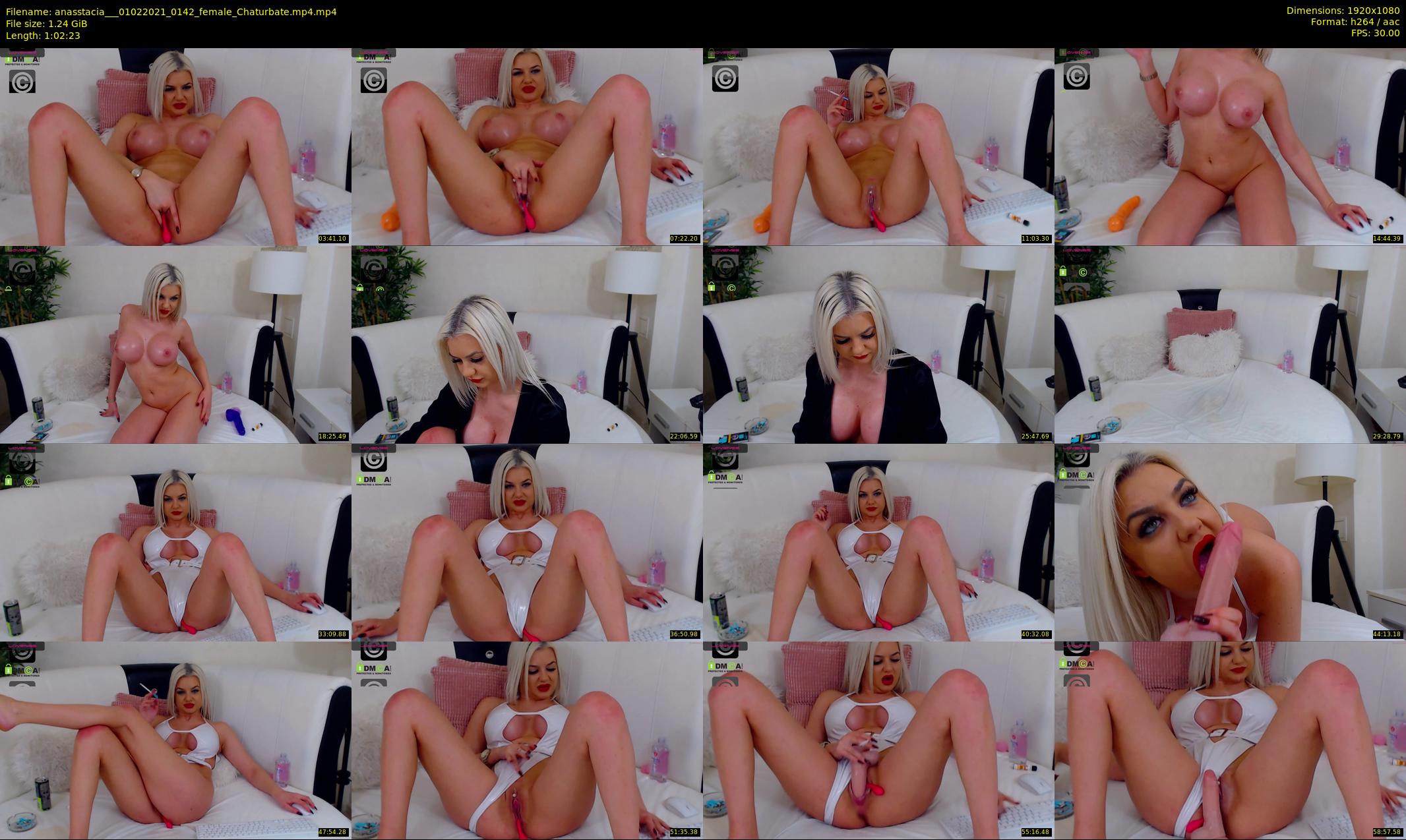 anasstacia__ — 63 minute Chaturbate female cam show recording, 1080p, Feb 1, 2021