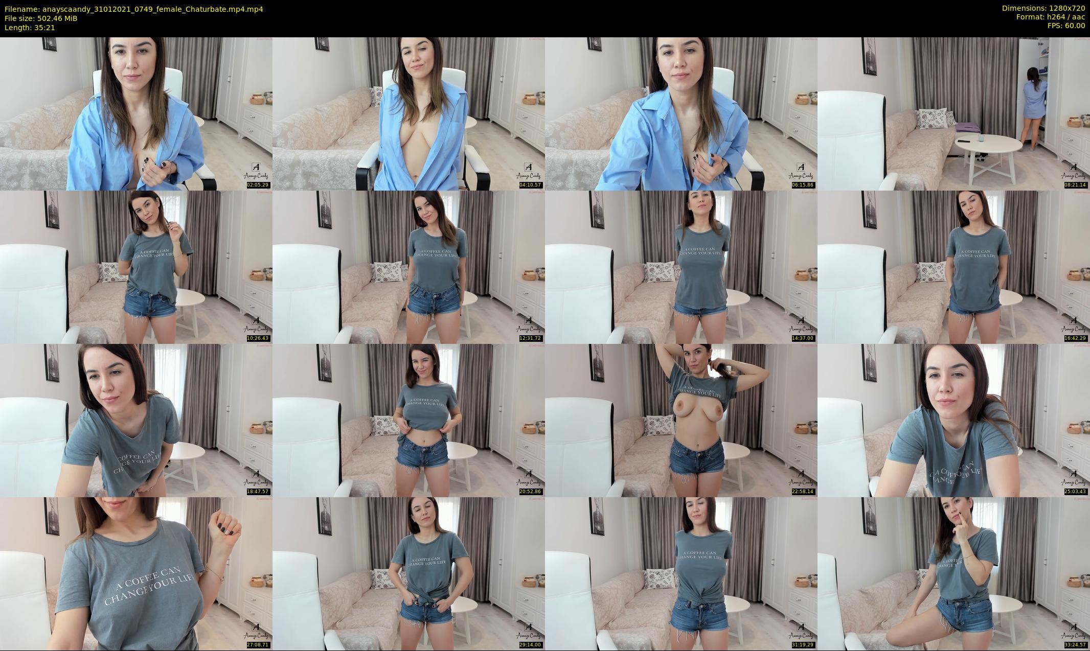 anayscaandy — 36 minute Chaturbate female cam show recording, 720p, Jan 31, 2021