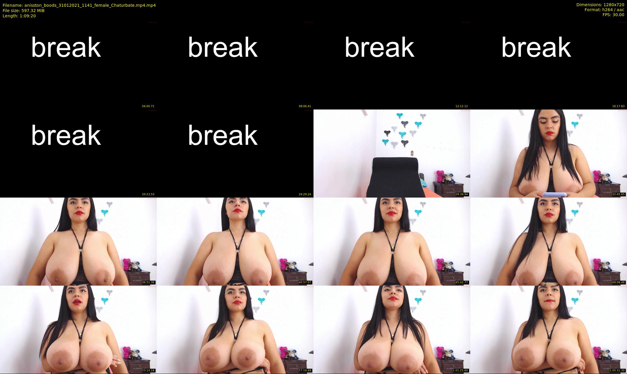 anisston_boods — 70 minute Chaturbate female cam show recording, 720p, Jan 31, 2021