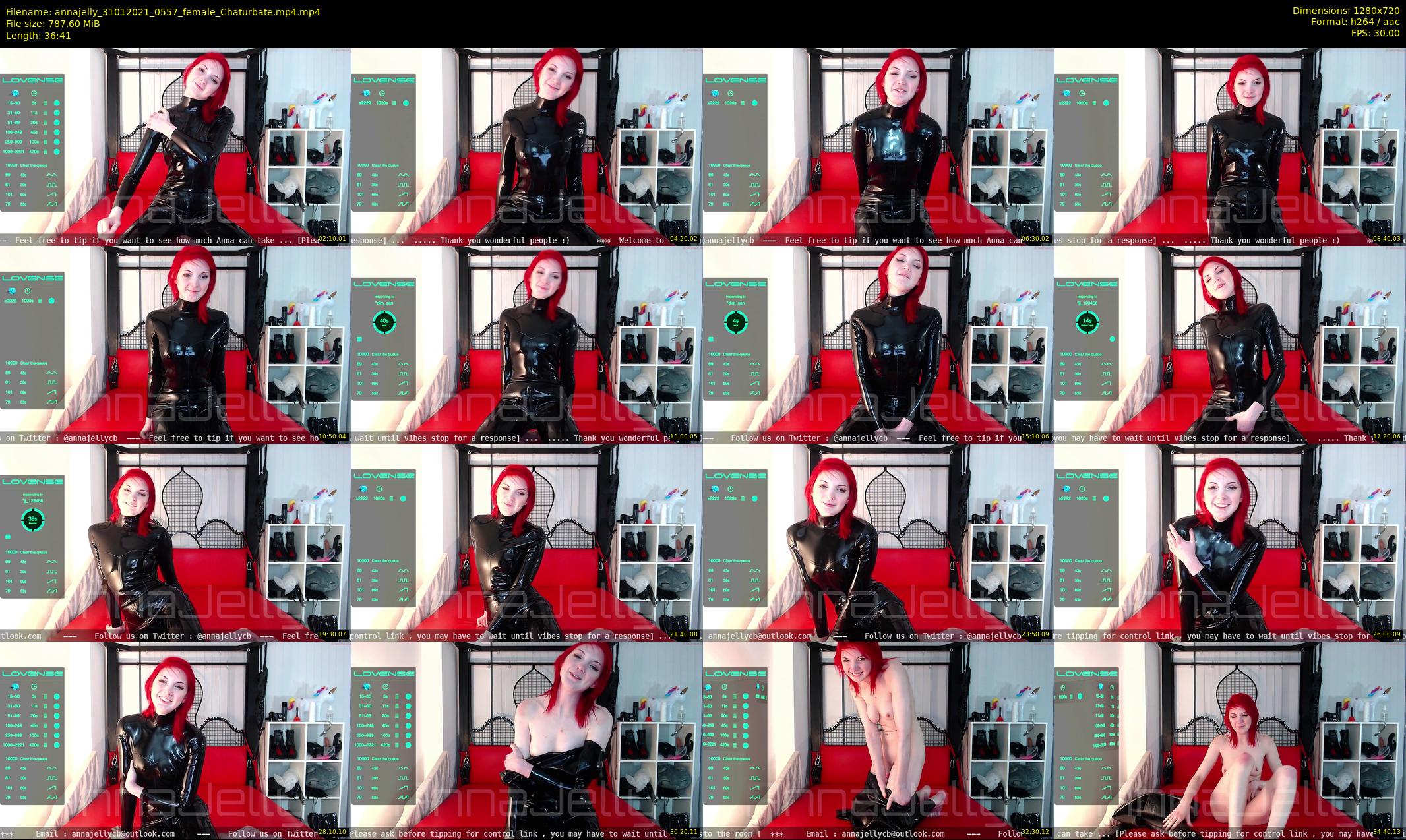 annajelly — 37 minute Chaturbate couple cam show recording, 720p, Jan 31, 2021