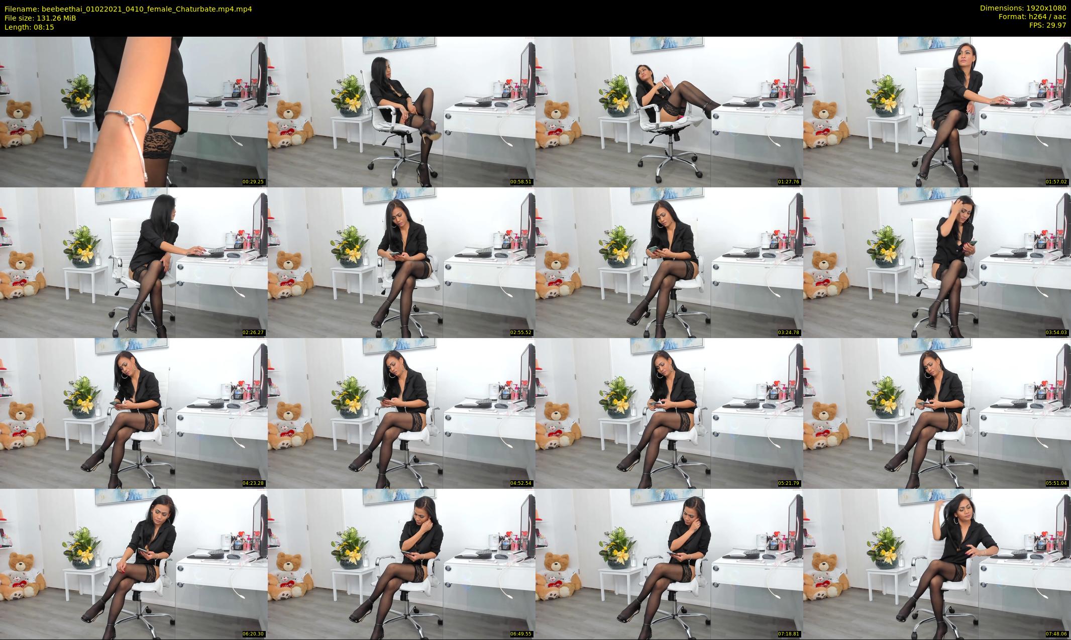 beebeethai — 9 minute Chaturbate female cam show recording, 1080p, Feb 1, 2021