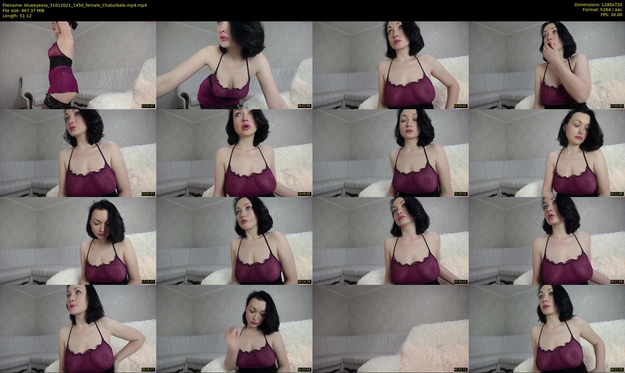 blueeyeess — 52 minute Chaturbate female cam show recording, 720p, Jan 31, 2021