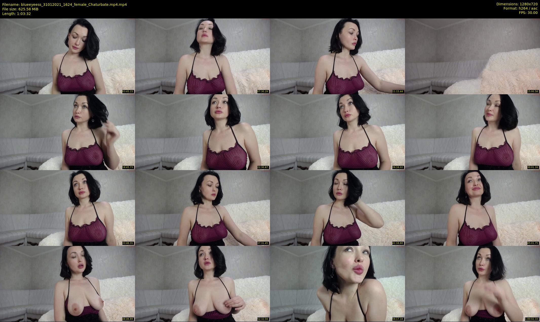 blueeyeess — 64 minute Chaturbate female cam show recording, 720p, Jan 31, 2021