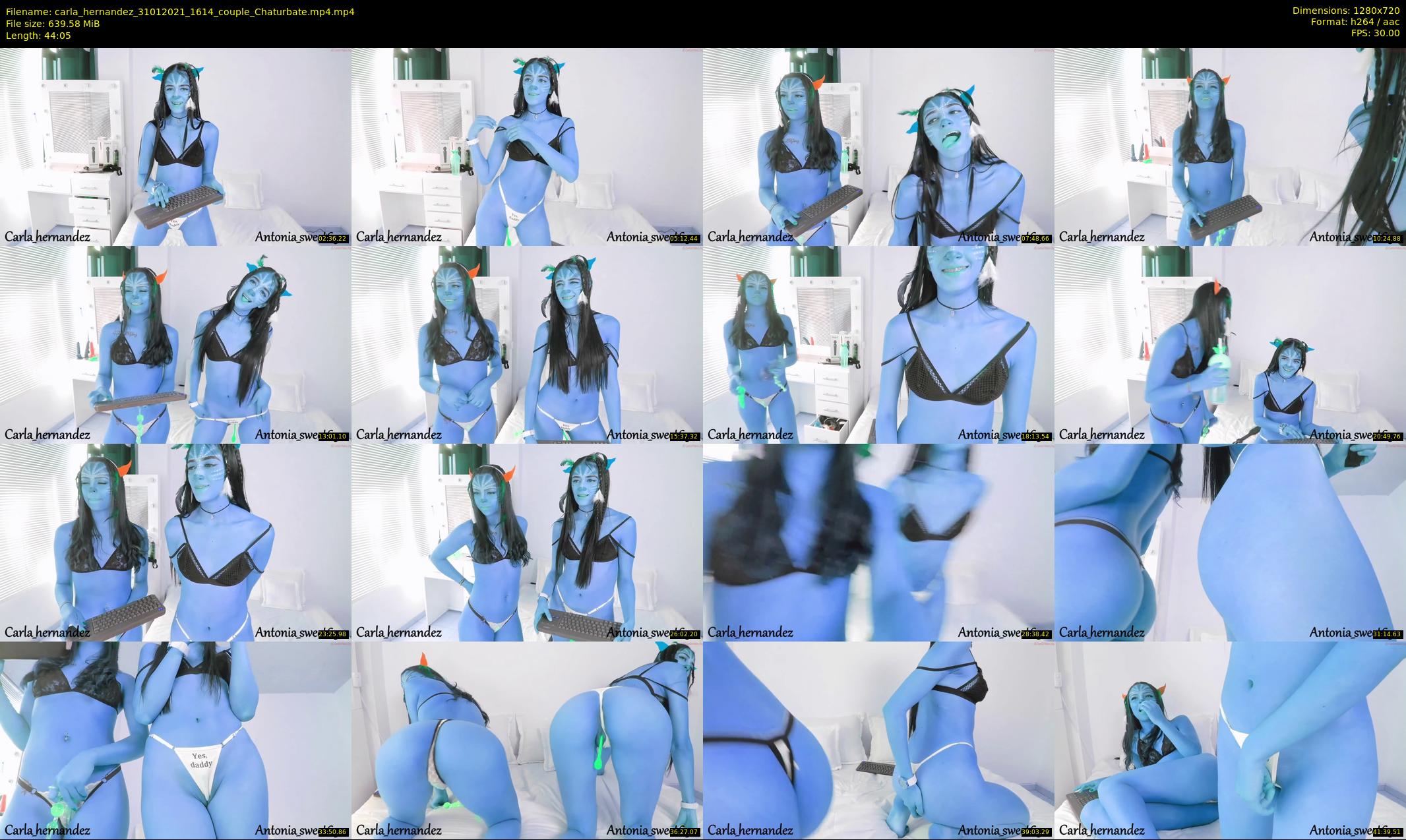 carla_hernandez — 45 minute Chaturbate female cam show recording, 720p, Jan 31, 2021