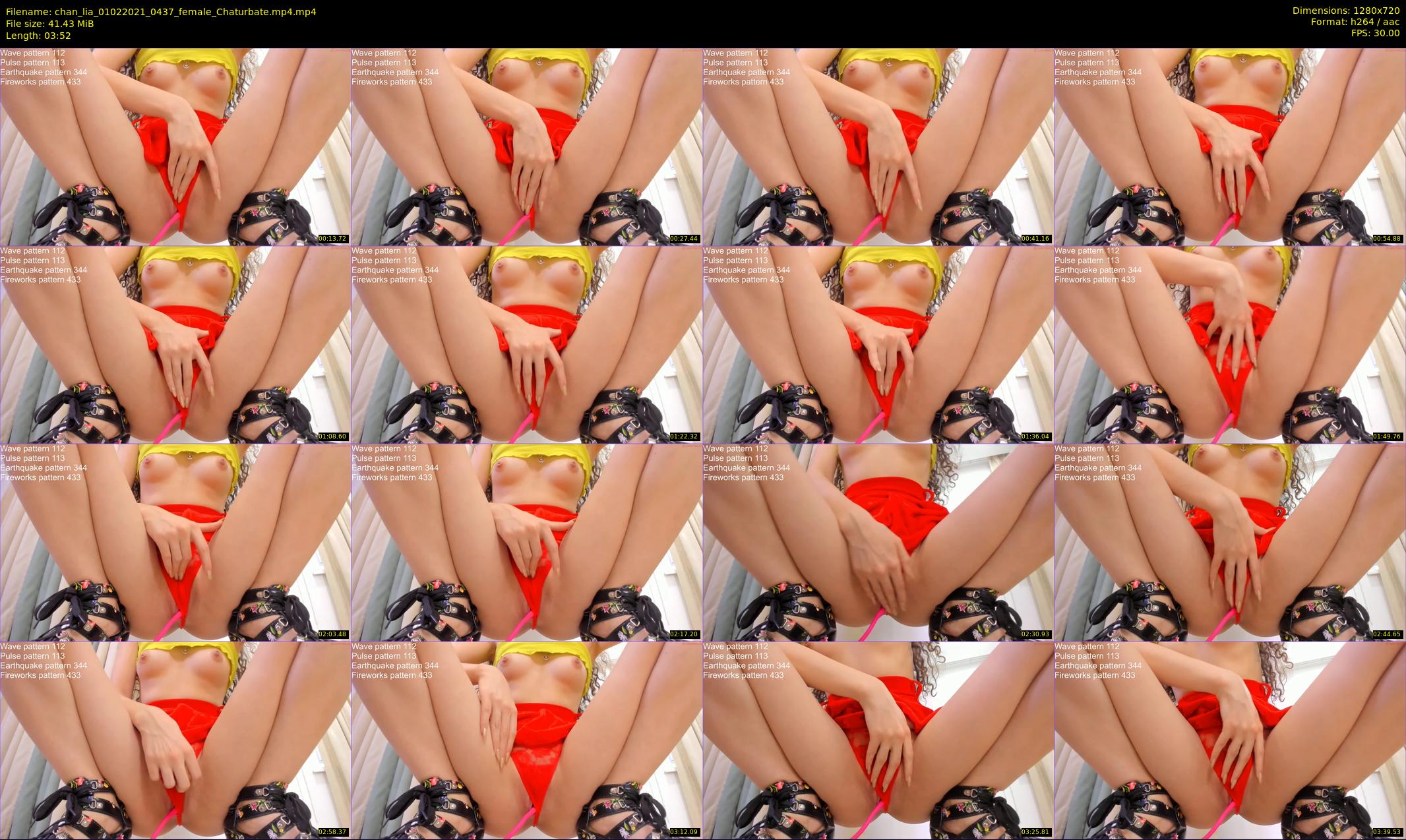 chan_lia — 4 minute Chaturbate female cam show recording, 720p, Feb 1, 2021