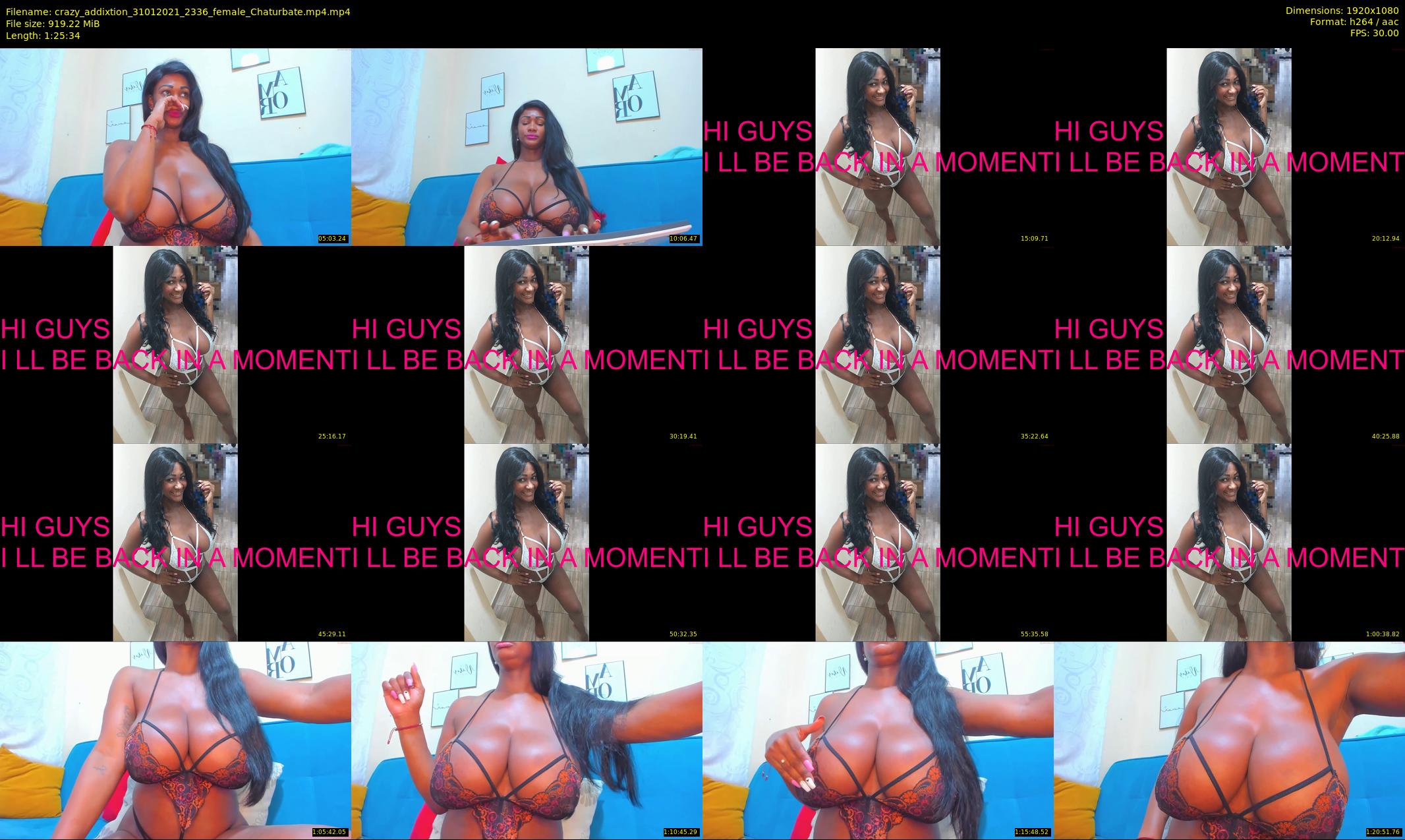 crazy_addixtion — 86 minute Chaturbate female cam show recording, 1080p, Jan 31, 2021