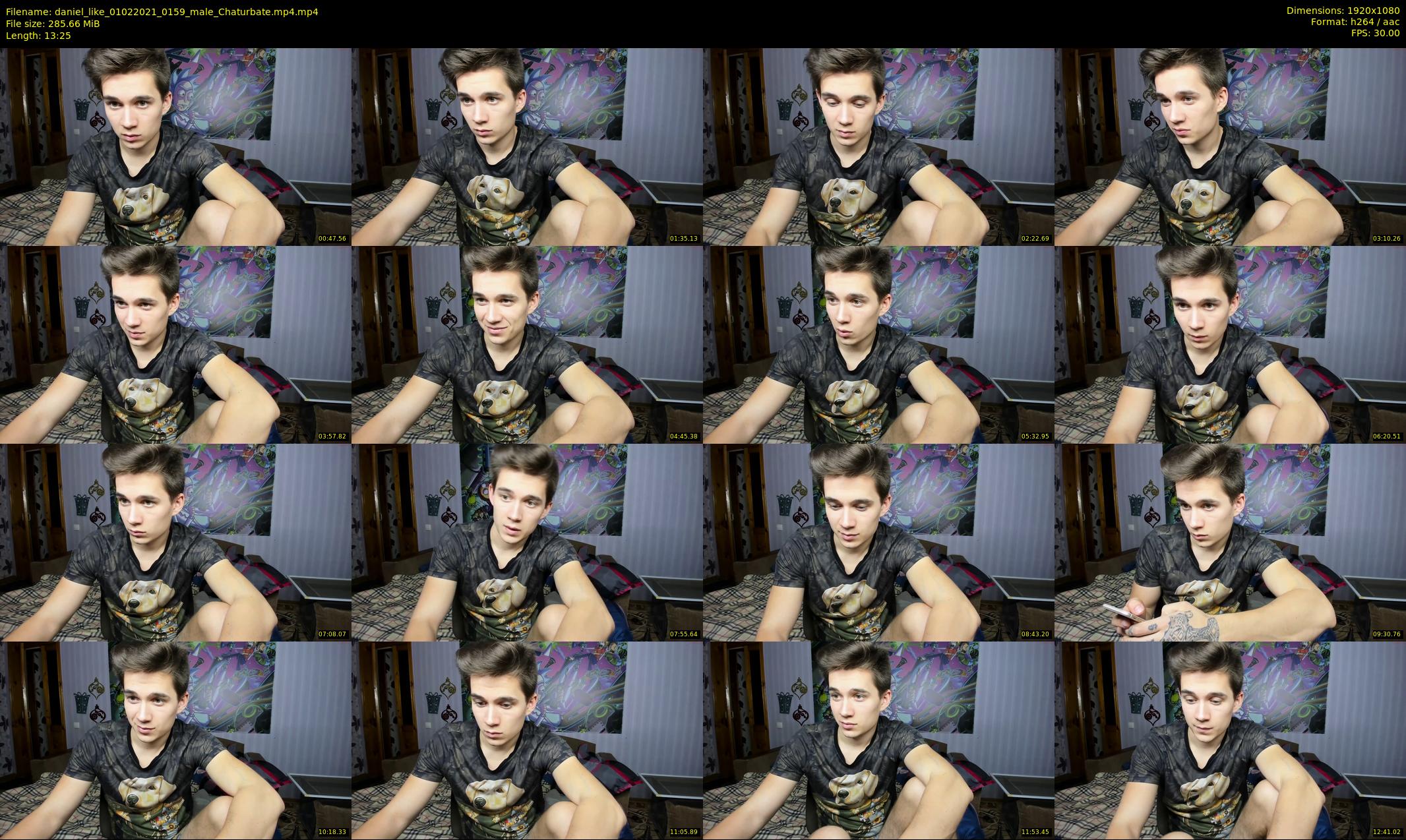daniel_like — 14 minute Chaturbate male cam show recording, 1080p, Feb 1, 2021
