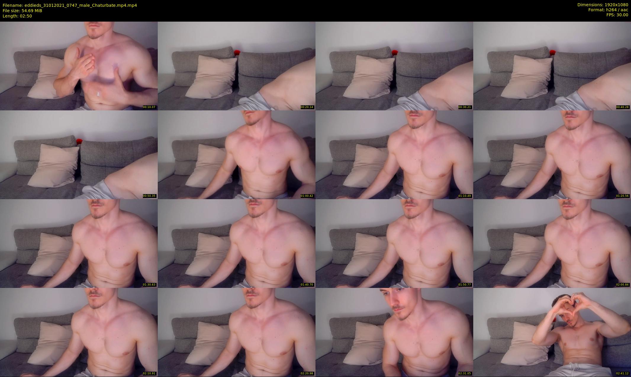 eddieds — 3 minute Chaturbate male cam show recording, 1080p, Jan 31, 2021