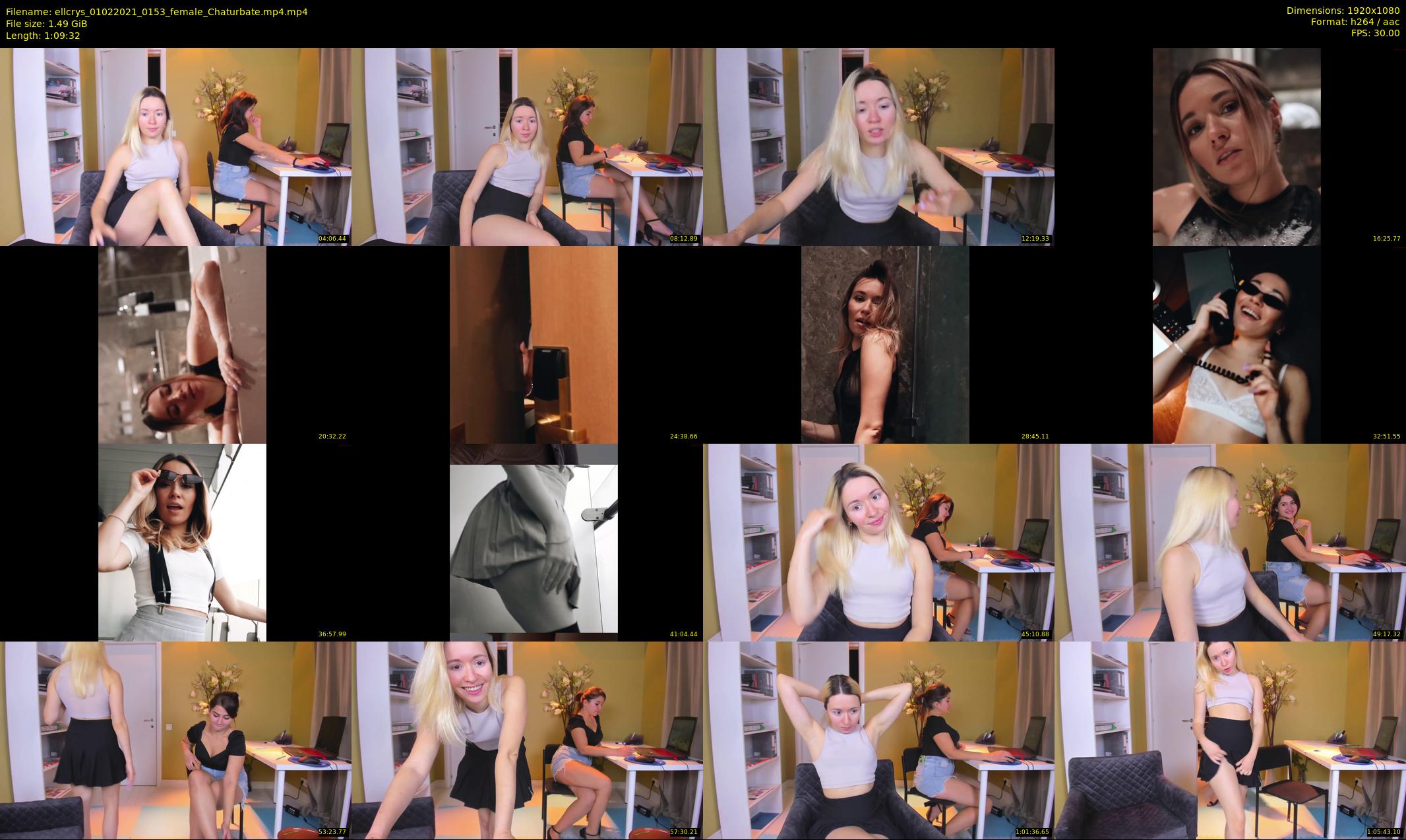 ellcrys — 70 minute Chaturbate couple cam show recording, 1080p, Feb 1, 2021