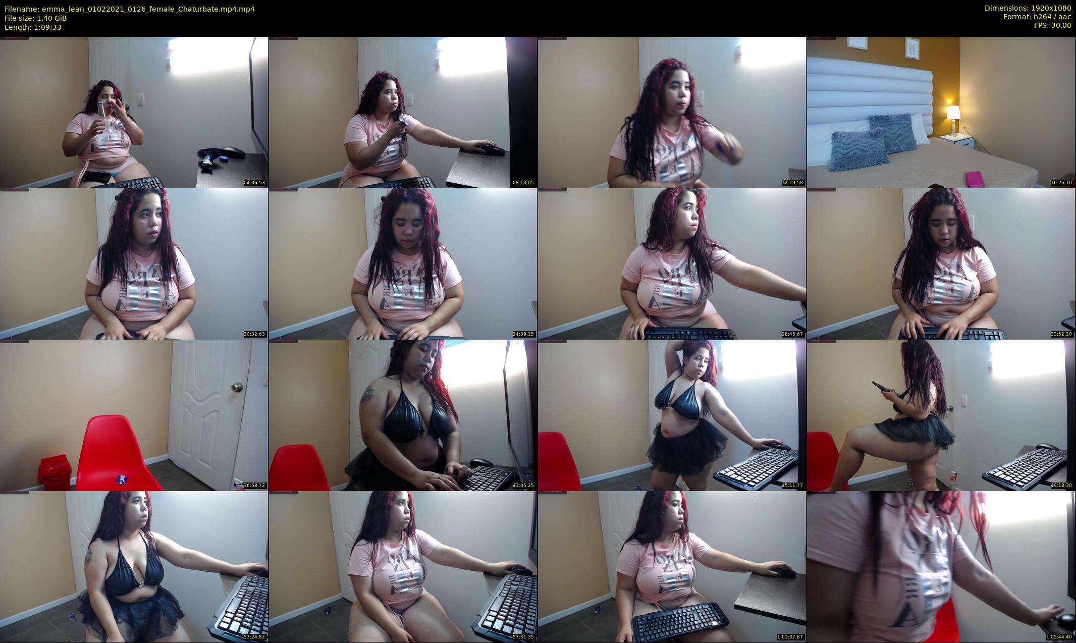 emma_lean — 70 minute Chaturbate female cam show recording, 1080p, Feb 1, 2021