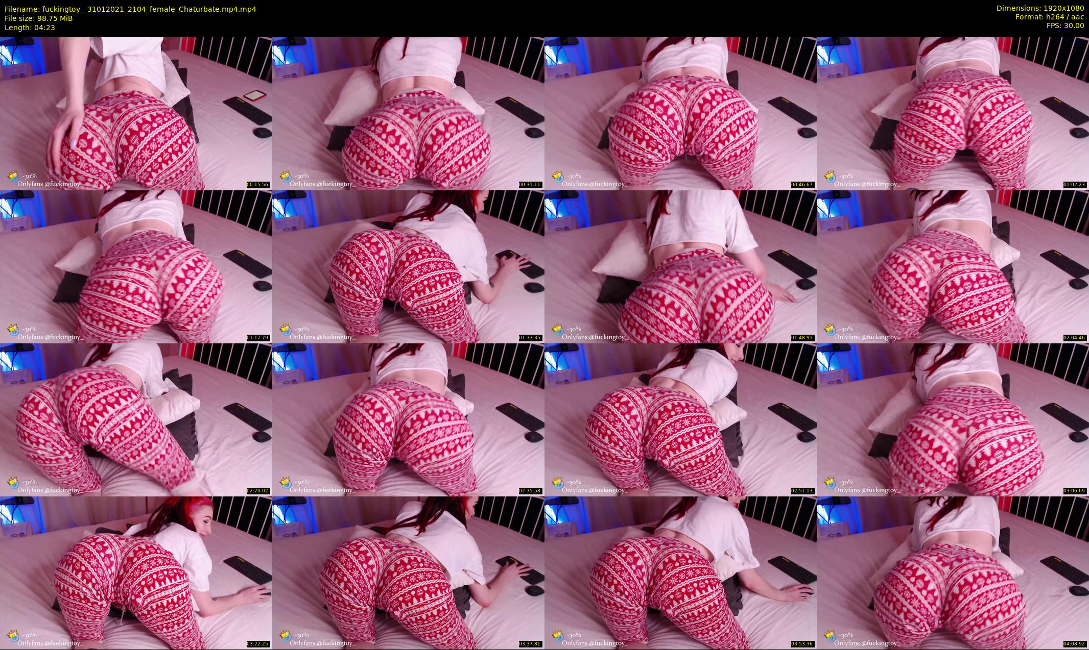 fuckingtoy_ — 5 minute Chaturbate female cam show recording, 1080p, Jan 31, 2021