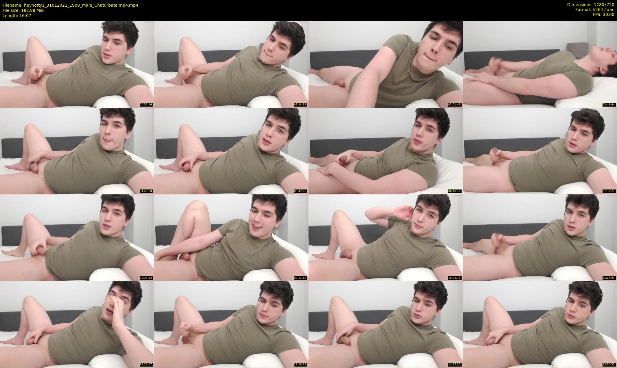 heyhotty1 — 17 minute Chaturbate male cam show recording, 720p, Jan 31, 2021
