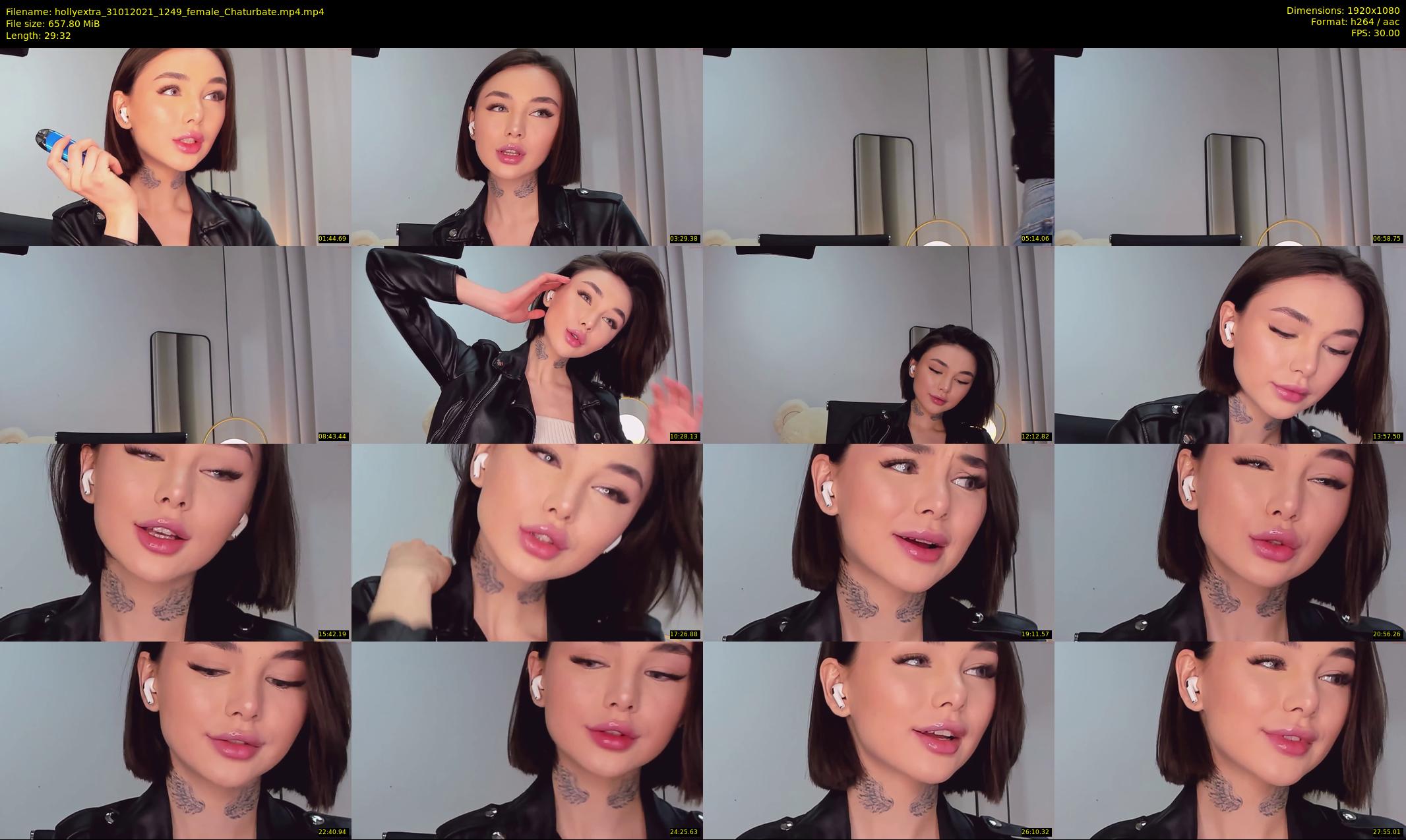 hollyextra — 30 minute Chaturbate female cam show recording, 1080p, Jan 31, 2021