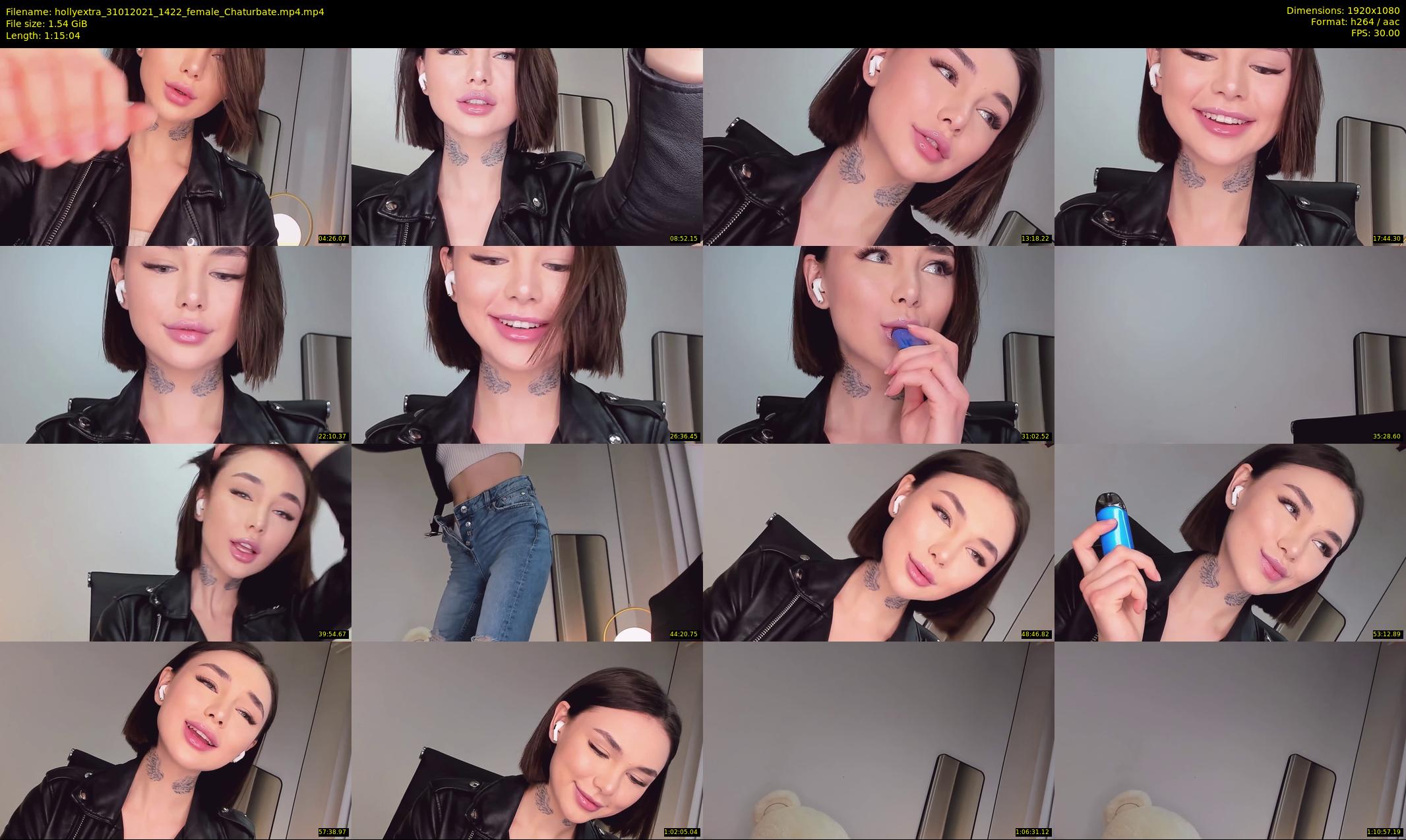 hollyextra — 76 minute Chaturbate female cam show recording, 1080p, Jan 31, 2021