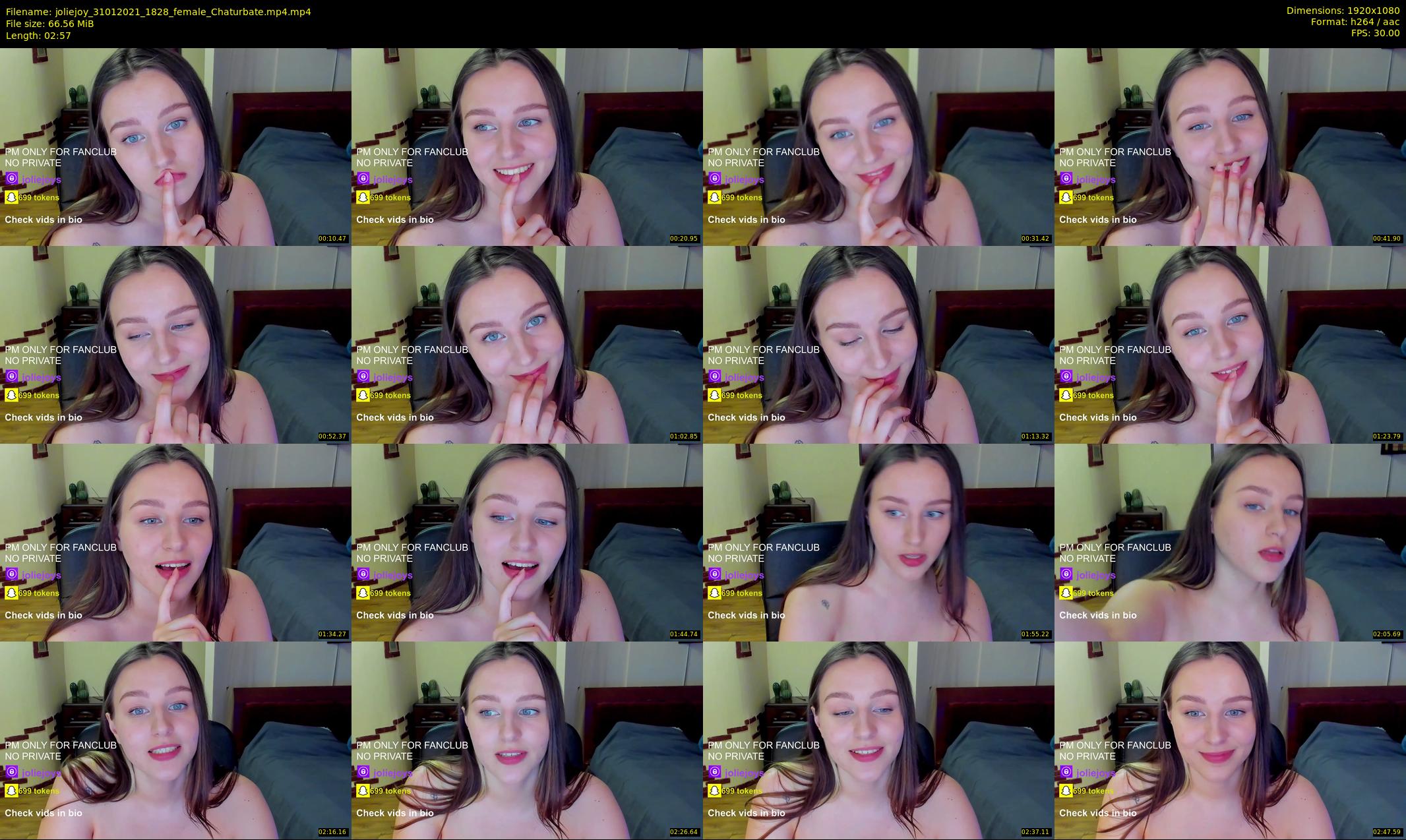 joliejoy — 3 minute Chaturbate female cam show recording, 1080p, Jan 31, 2021
