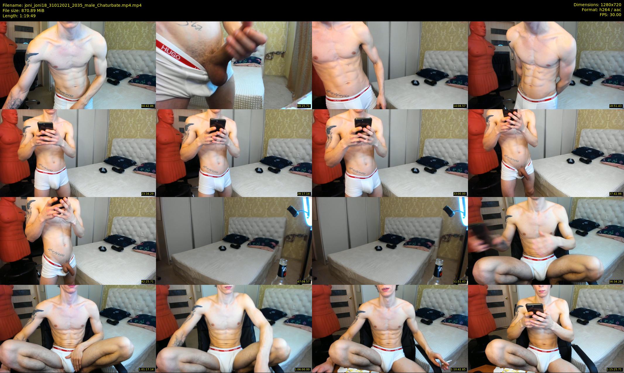 joni_joni18 — 80 minute Chaturbate male cam show recording, 720p, Jan 31, 2021