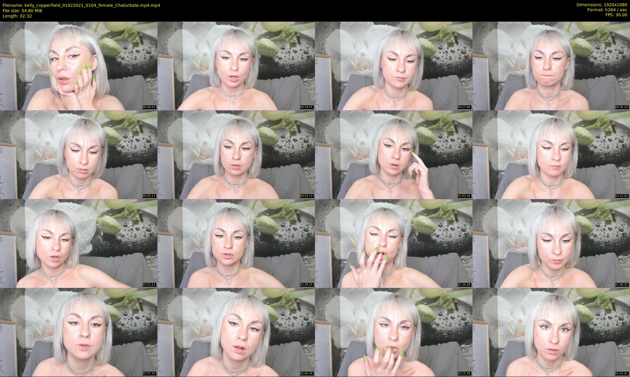 kelly_copperfield — 3 minute Chaturbate female cam show recording, 1080p, Feb 1, 2021