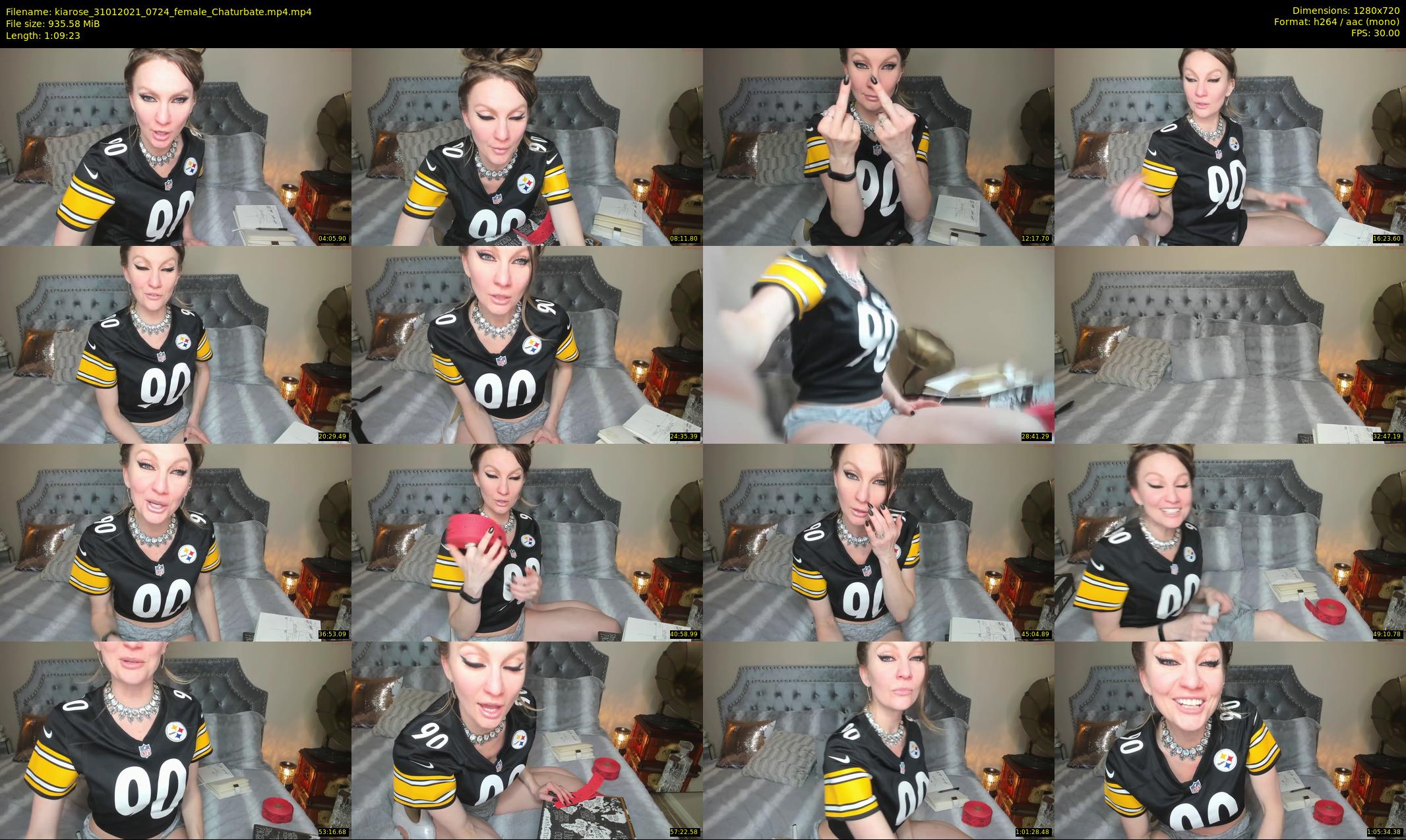kiarose — 70 minute Chaturbate female cam show recording, 720p, Jan 31, 2021