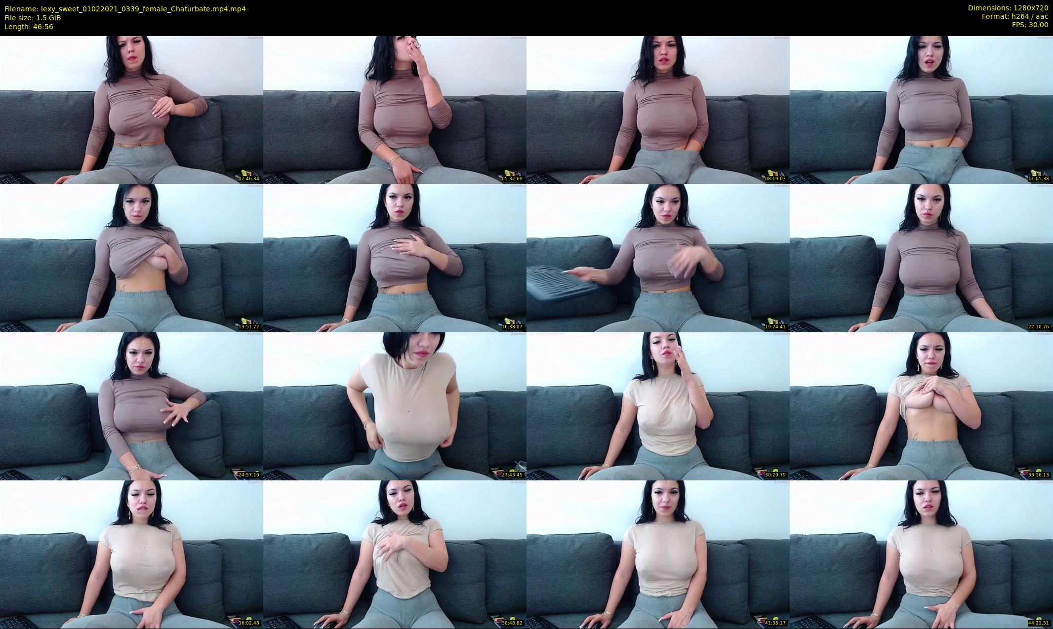 lexy_sweet — 47 minute Chaturbate female cam show recording, 720p, Feb 1, 2021