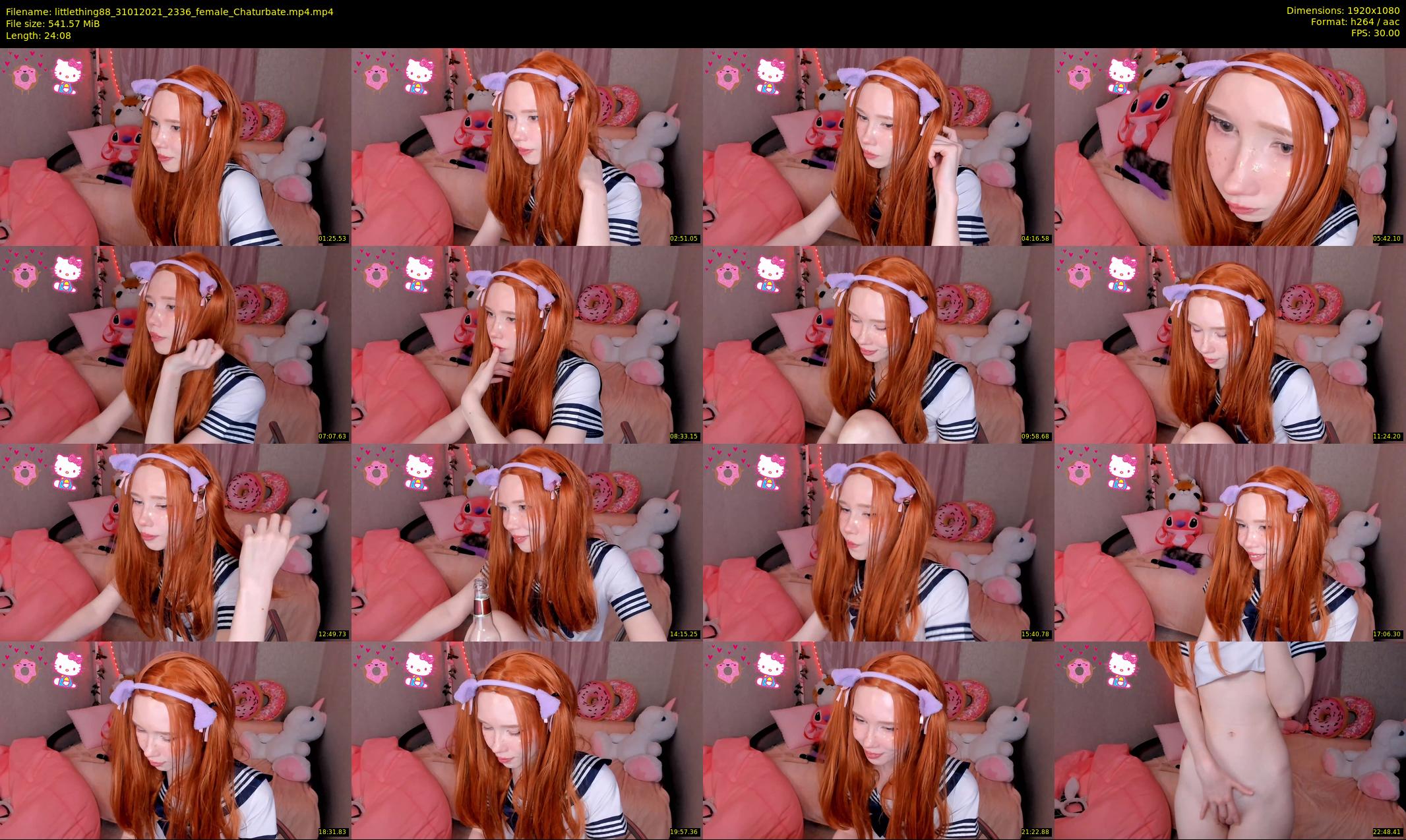 littlething88 — 25 minute Chaturbate female cam show recording, 1080p, Jan 31, 2021