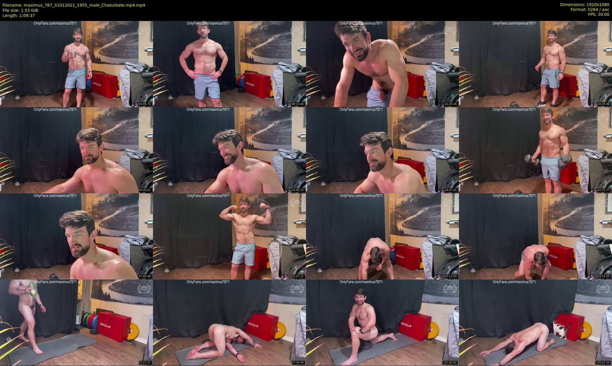 maximus_787 — 70 minute Chaturbate male cam show recording, 1080p, Jan 31, 2021