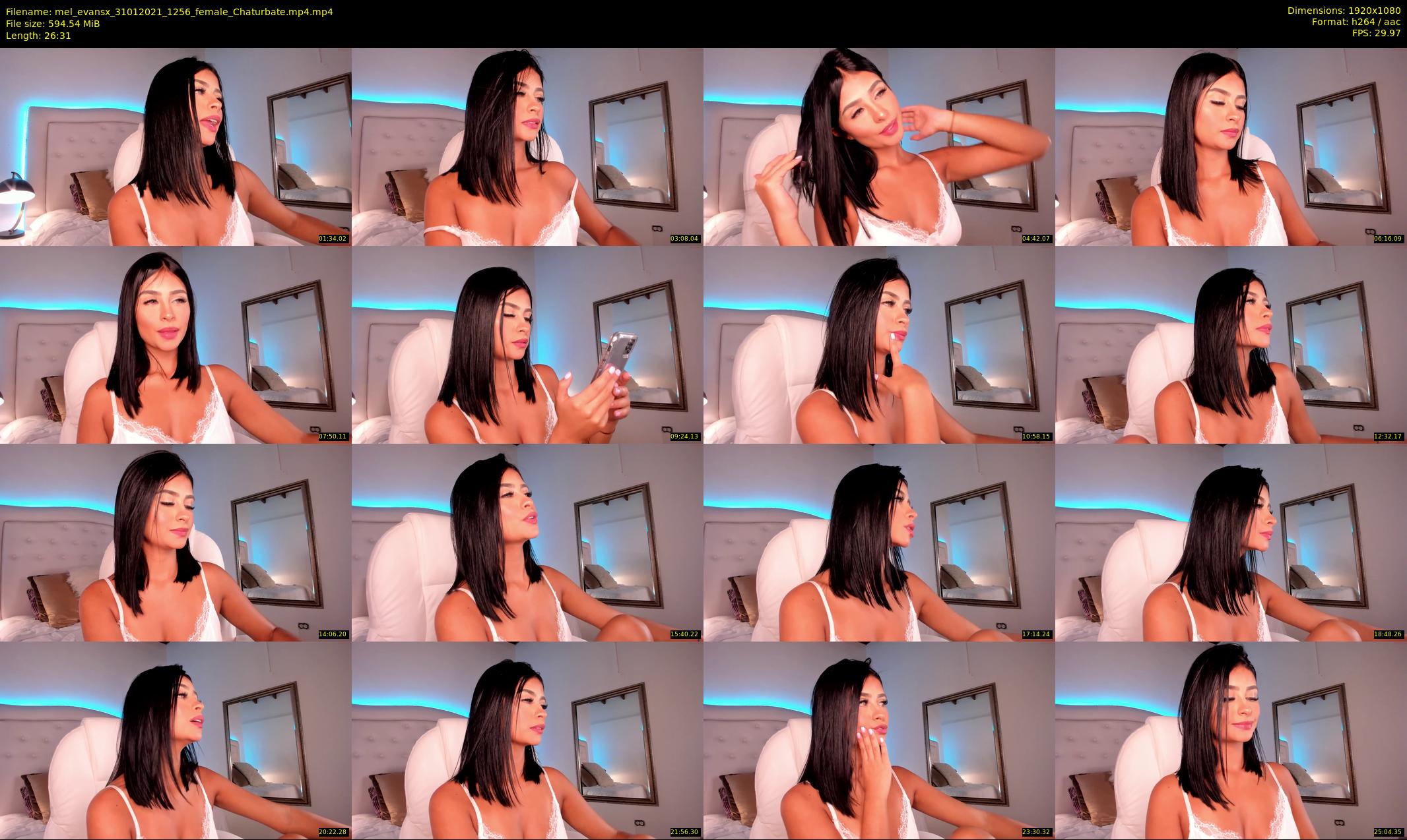 mel_evansx — 27 minute Chaturbate female cam show recording, 1080p, Jan 31, 2021