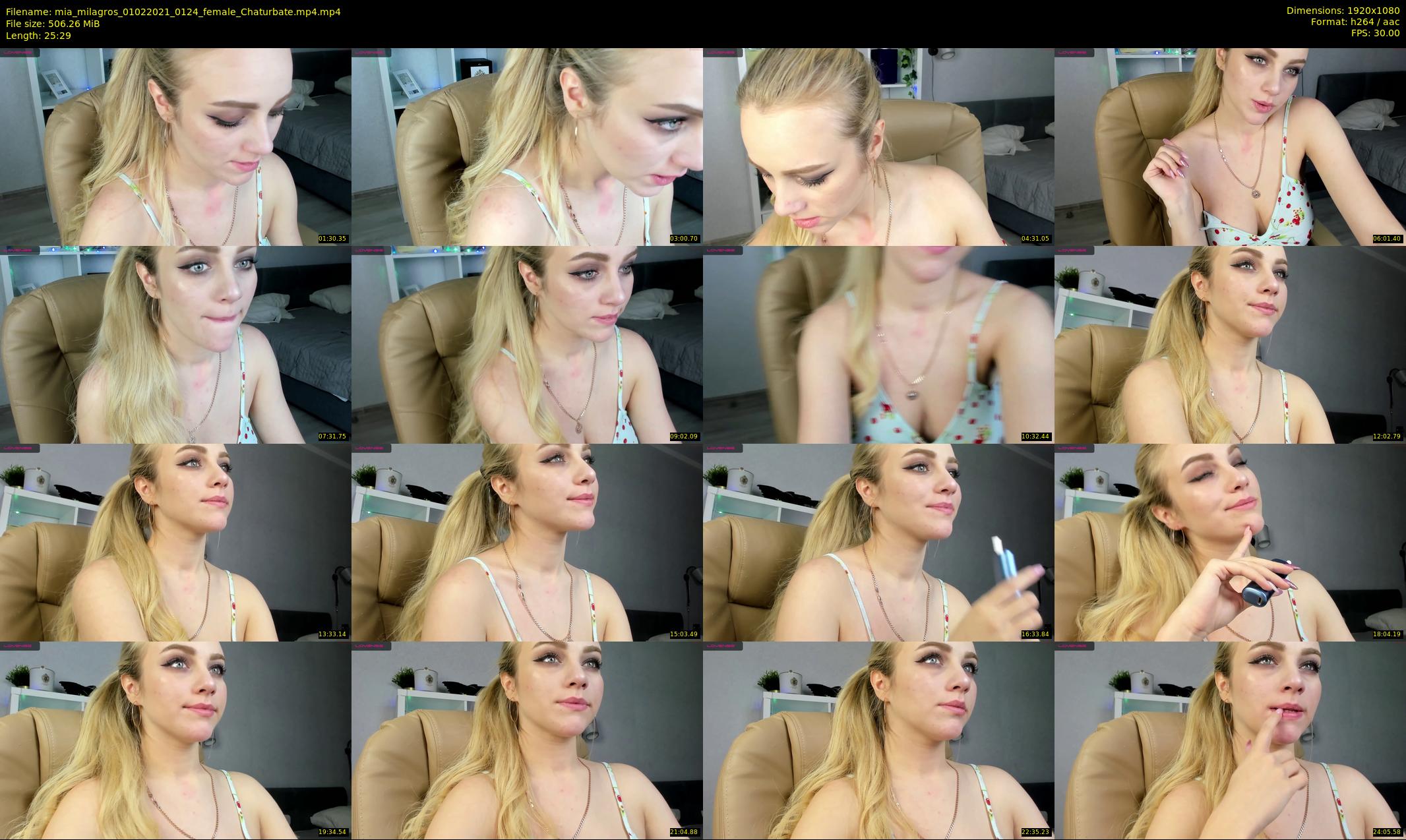 mia_milagros — 26 minute Chaturbate female cam show recording, 1080p, Feb 1, 2021