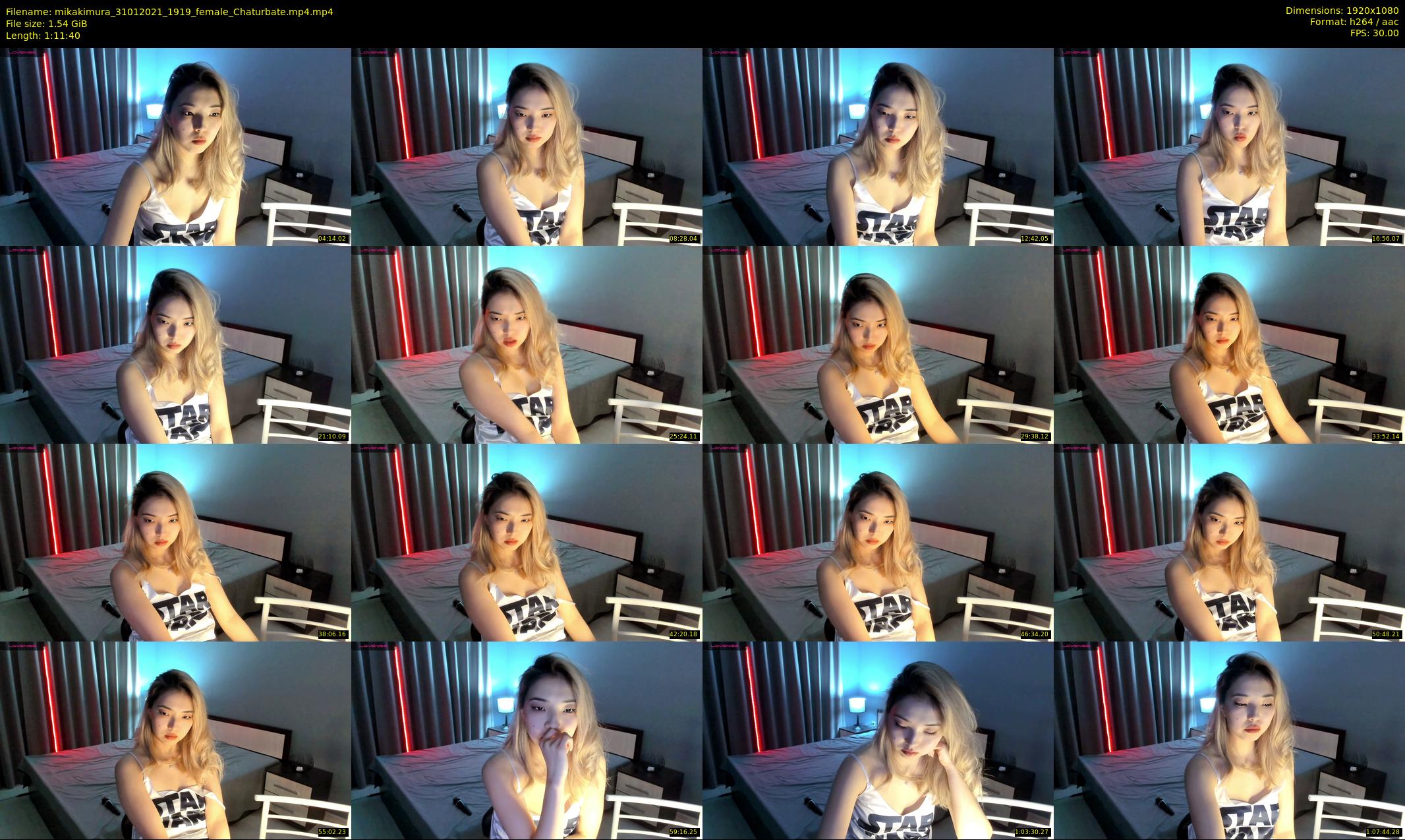 mikakimura — 72 minute Chaturbate female cam show recording, 1080p, Jan 31, 2021