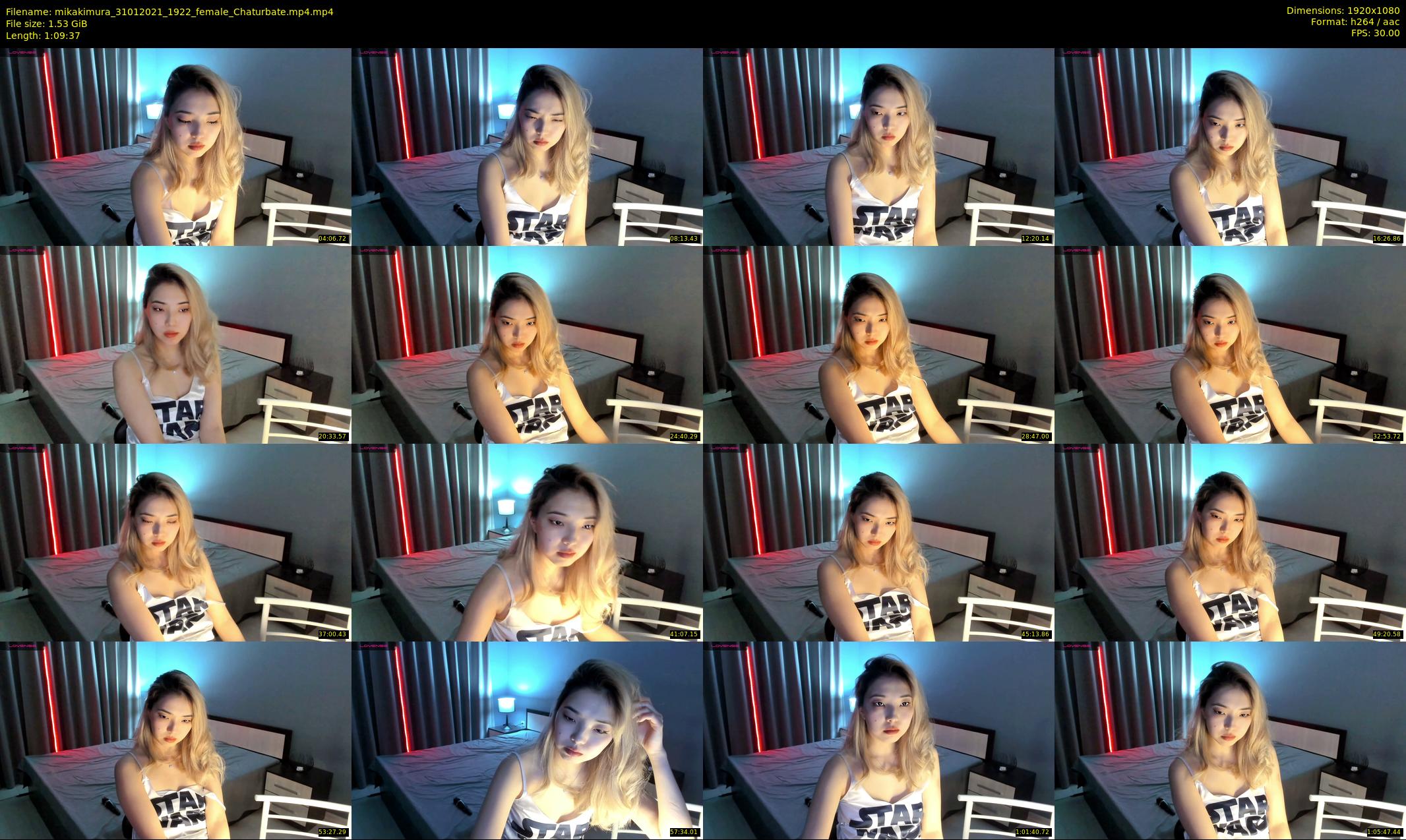 mikakimura — 70 minute Chaturbate female cam show recording, 1080p, Jan 31, 2021