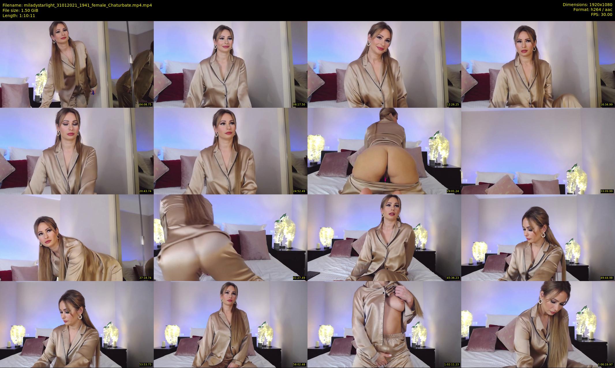 miladystarlight — 71 minute Chaturbate female cam show recording, 1080p, Jan 31, 2021
