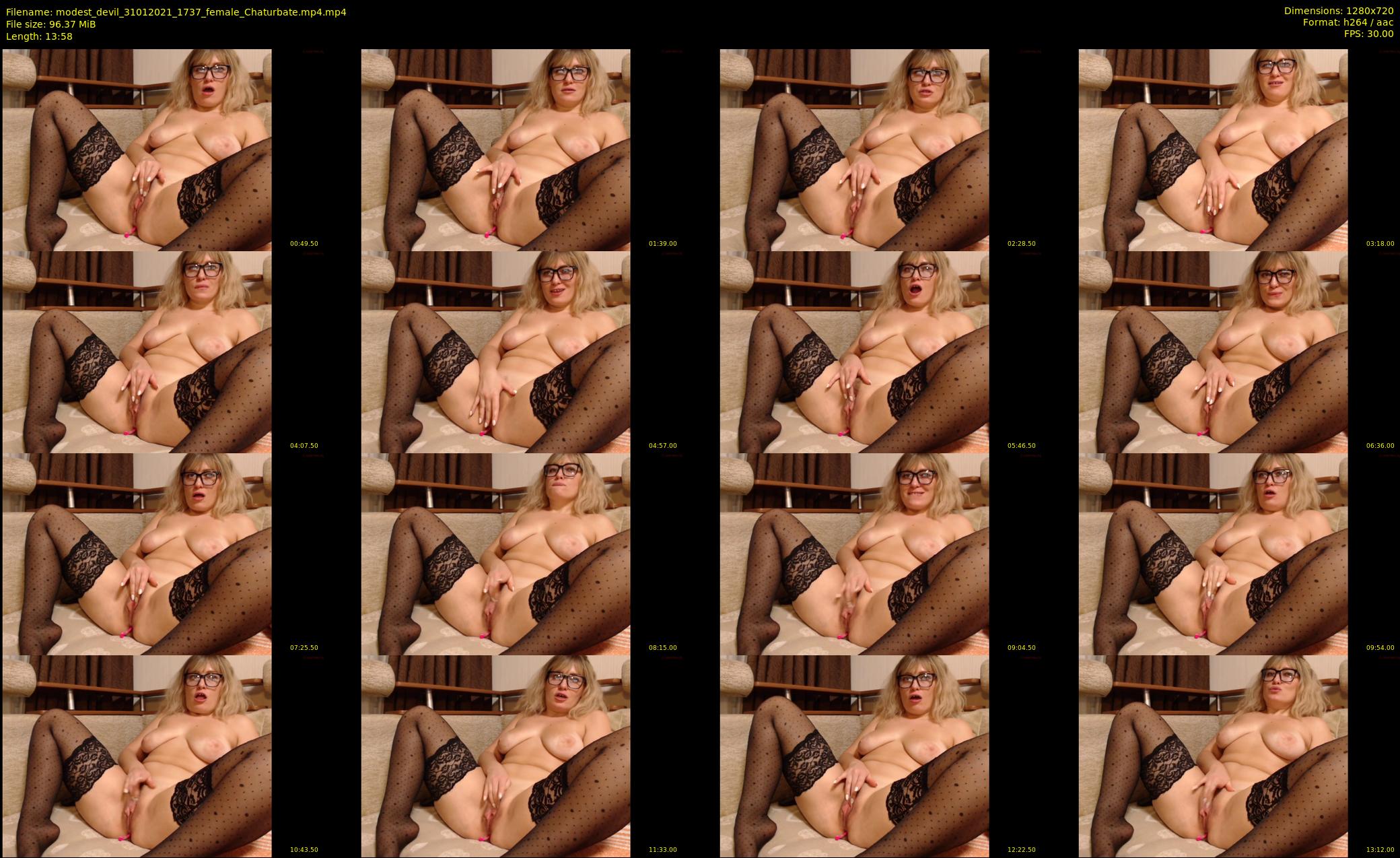 modest_devil — 14 minute Chaturbate female cam show recording, 720p, Jan 31, 2021
