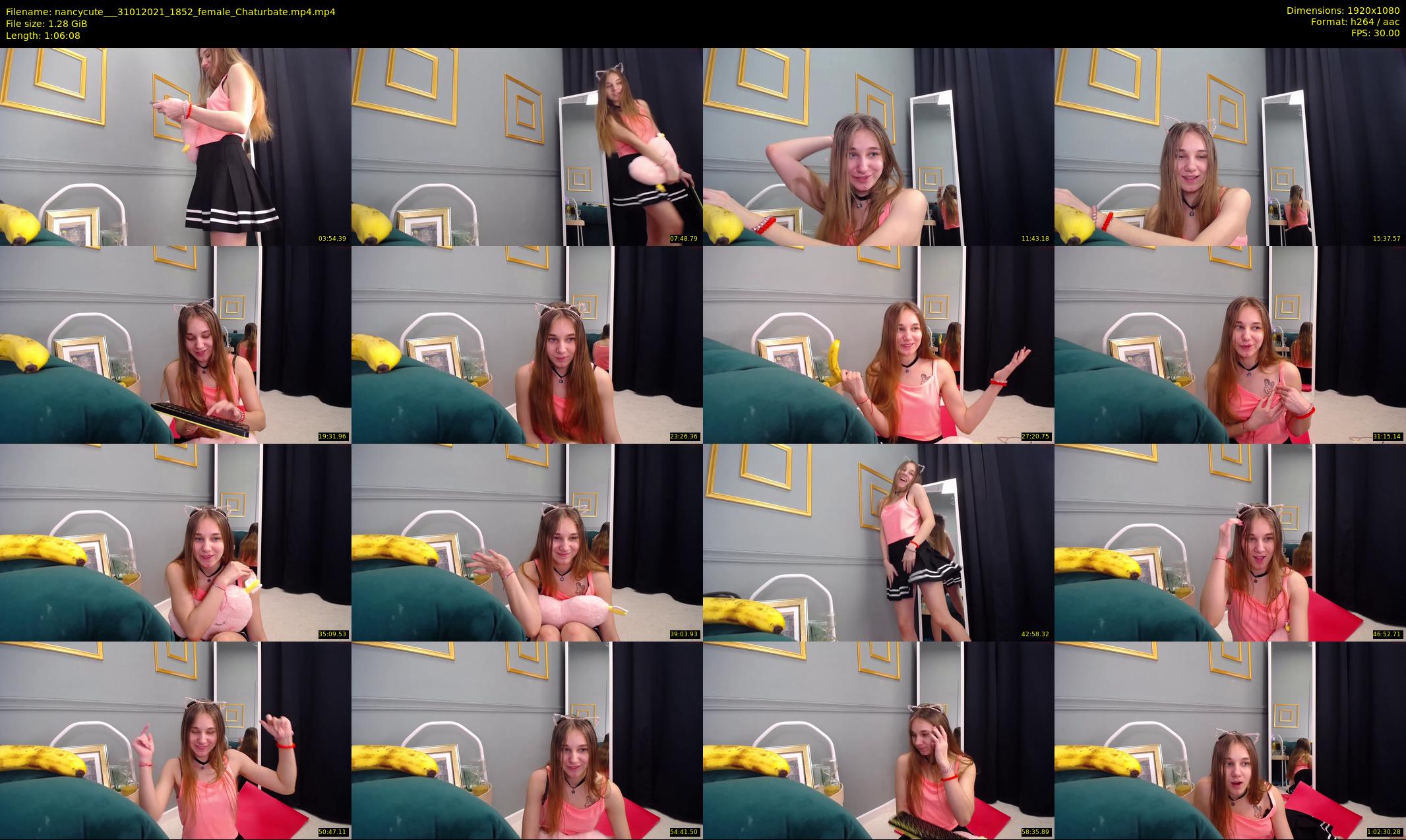 nancycute__ — 67 minute Chaturbate female cam show recording, 1080p, Jan 31, 2021