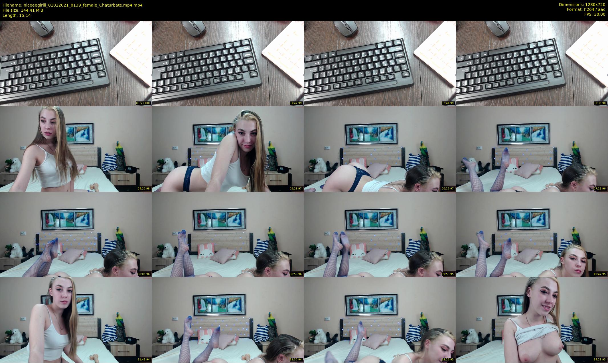 niceeegirlll — 16 minute Chaturbate couple cam show recording, 720p, Feb 1, 2021