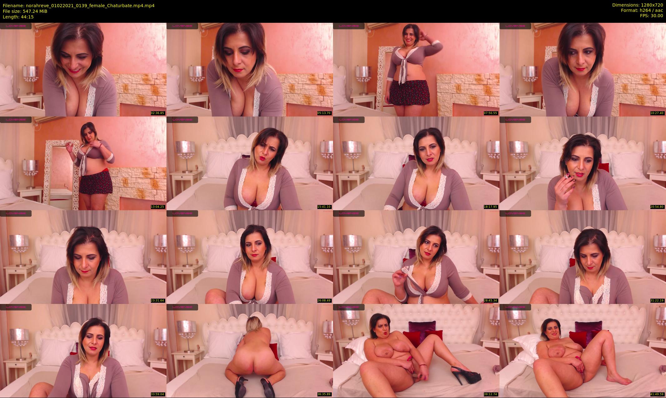 norahreve — 45 minute Chaturbate female cam show recording, 720p, Feb 1, 2021