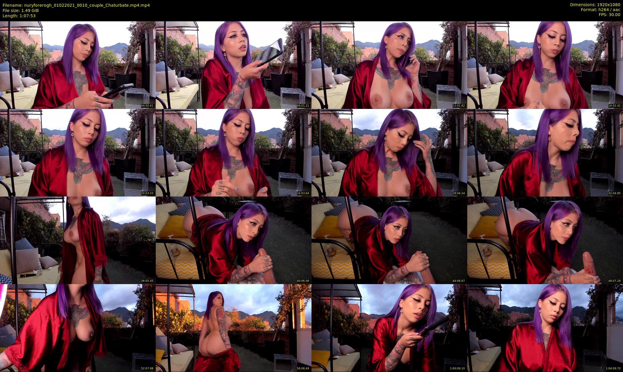 nuryforerogh — 68 minute Chaturbate female cam show recording, 1080p, Feb 1, 2021