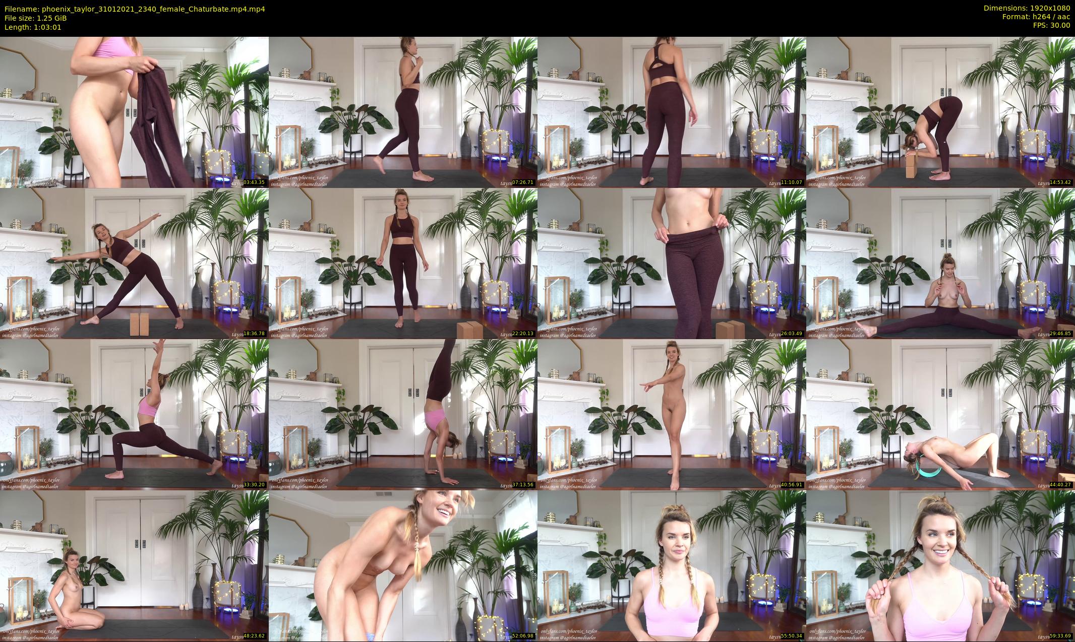 phoenix_taylor — 64 minute Chaturbate female cam show recording, 1080p, Jan 31, 2021