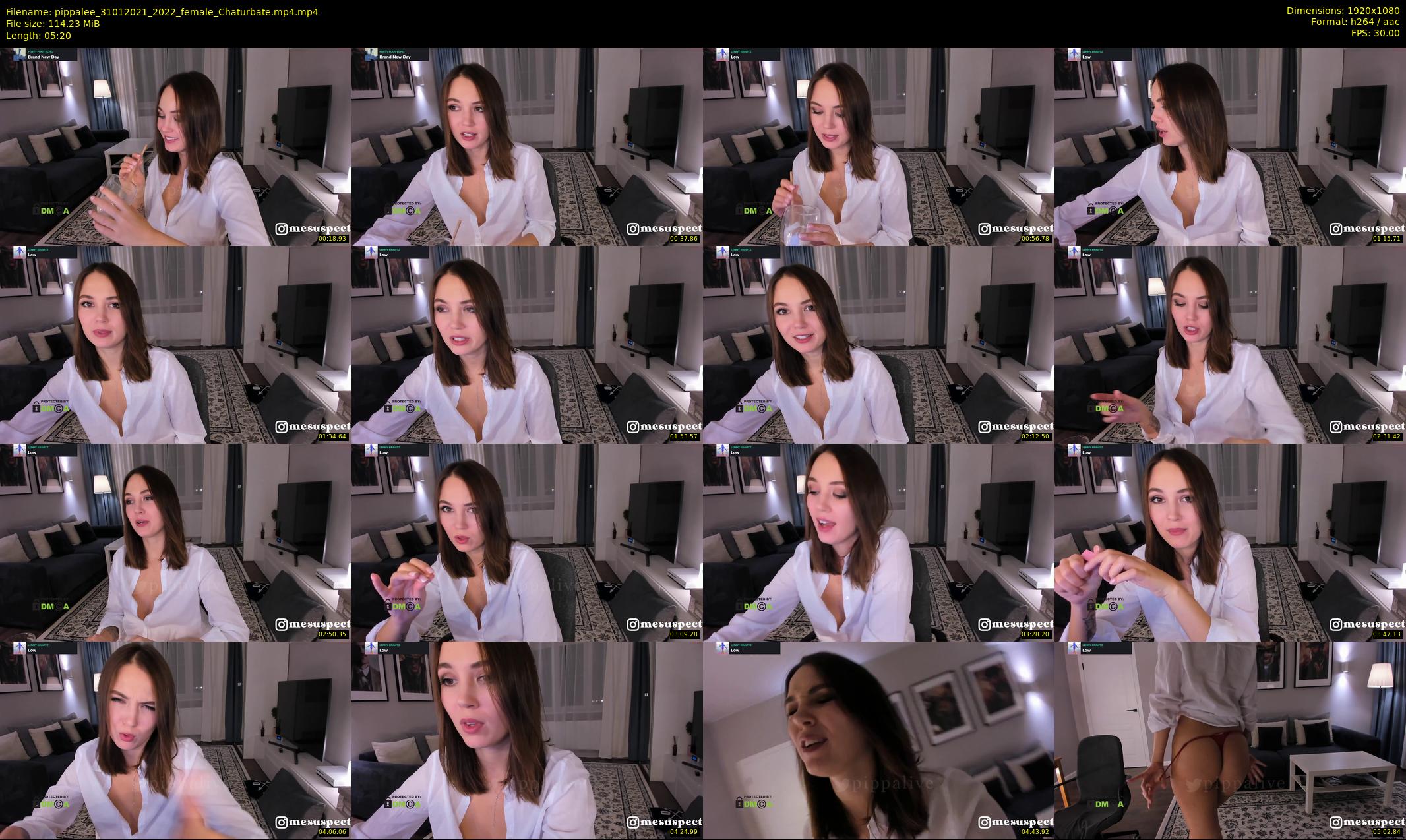 pippalee — 6 minute Chaturbate female cam show recording, 1080p, Jan 31, 2021