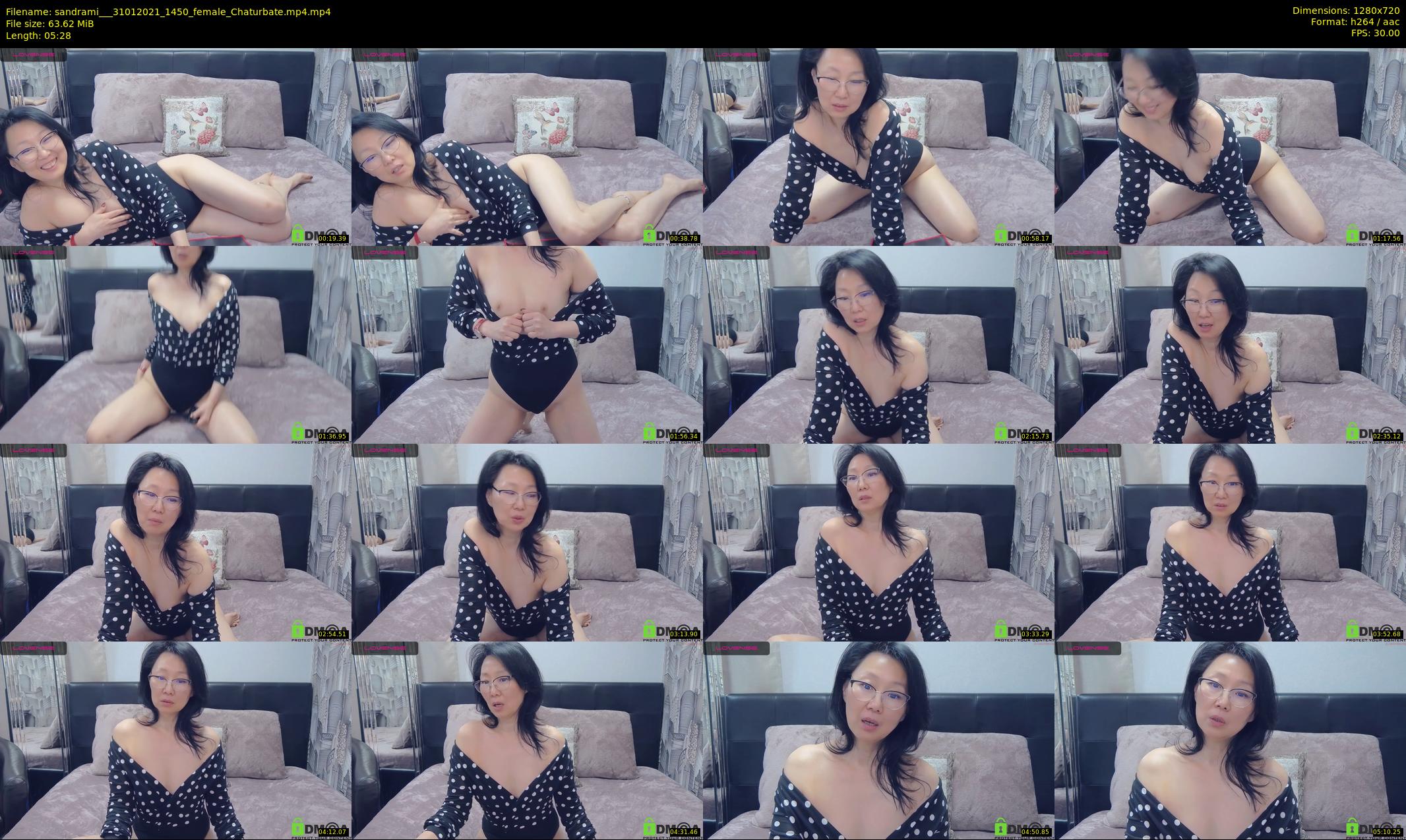 sandrami__ — 6 minute Chaturbate female cam show recording, 720p, Jan 31, 2021