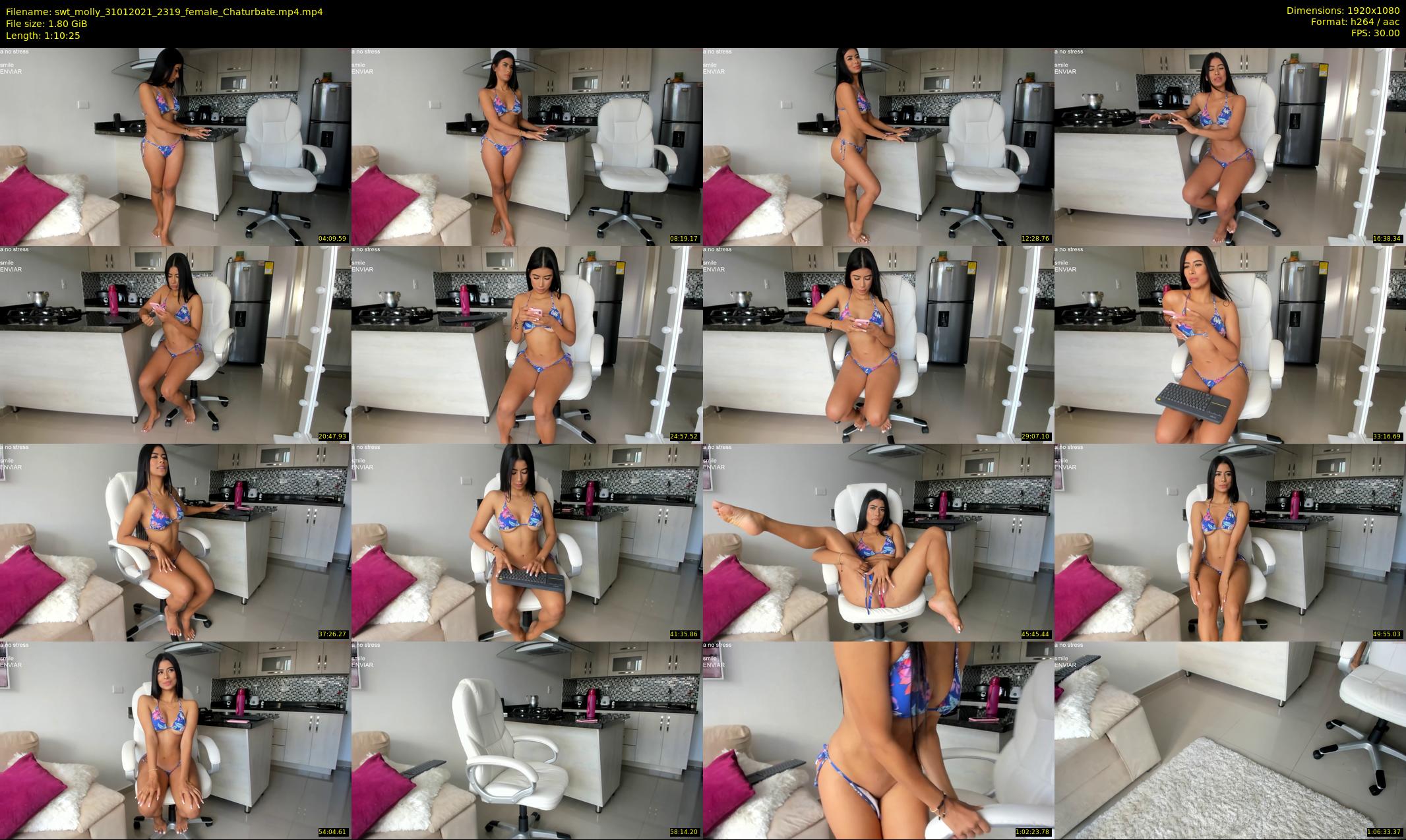 swt_molly — 71 minute Chaturbate female cam show recording, 1080p, Jan 31, 2021