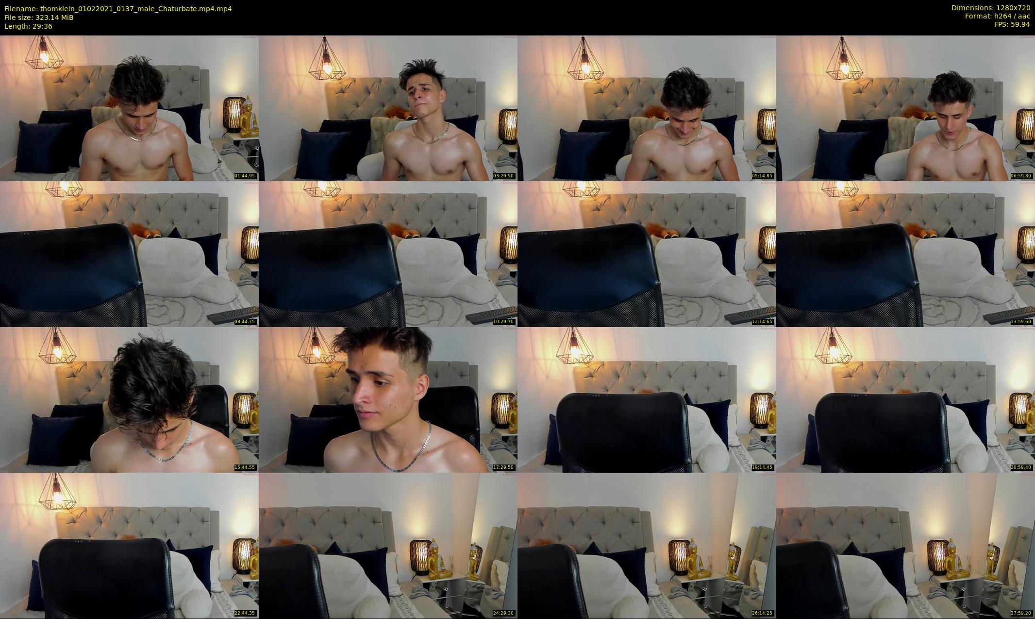 thomklein — 30 minute Chaturbate male cam show recording, 720p, Feb 1, 2021
