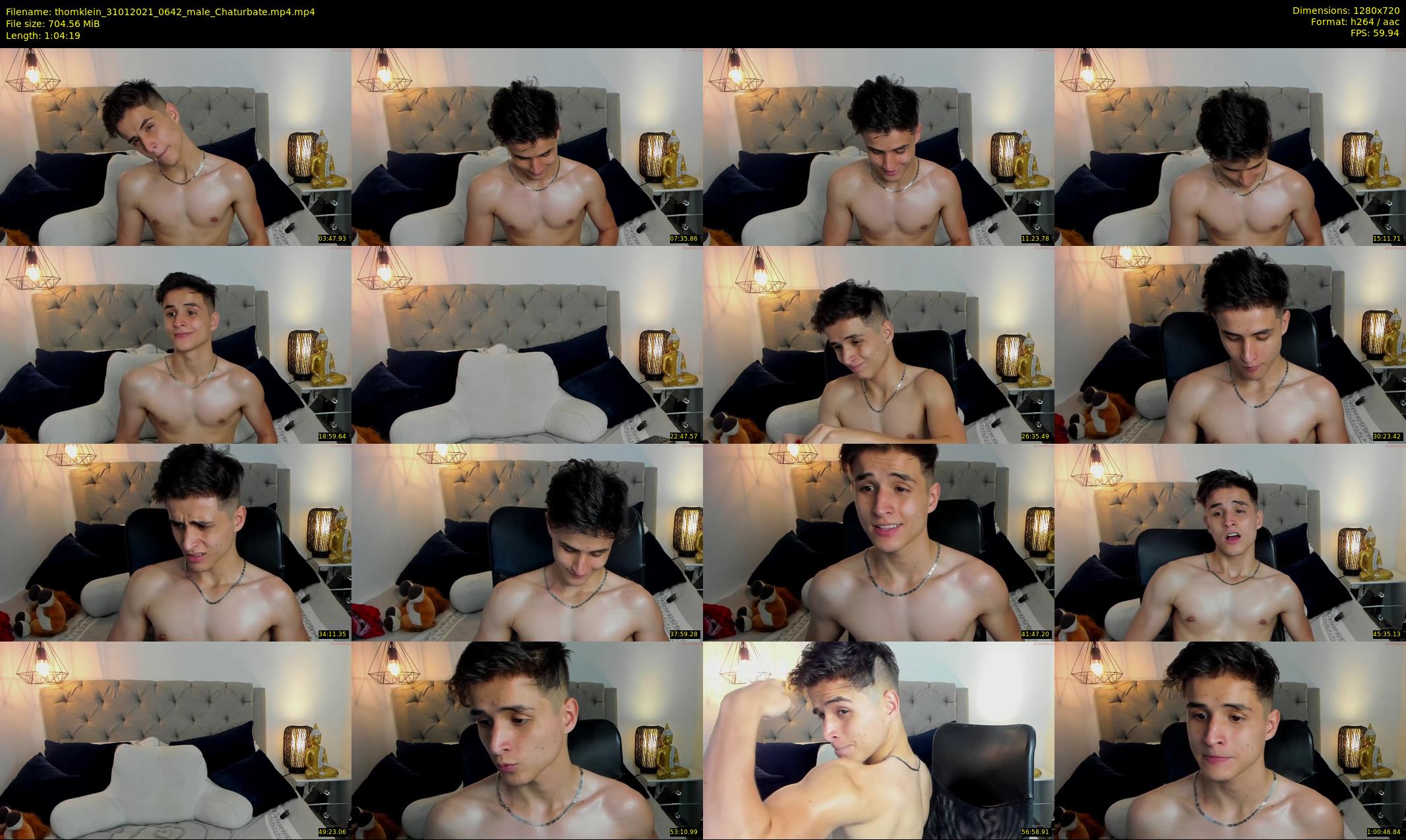 thomklein — 65 minute Chaturbate male cam show recording, 720p, Jan 31, 2021