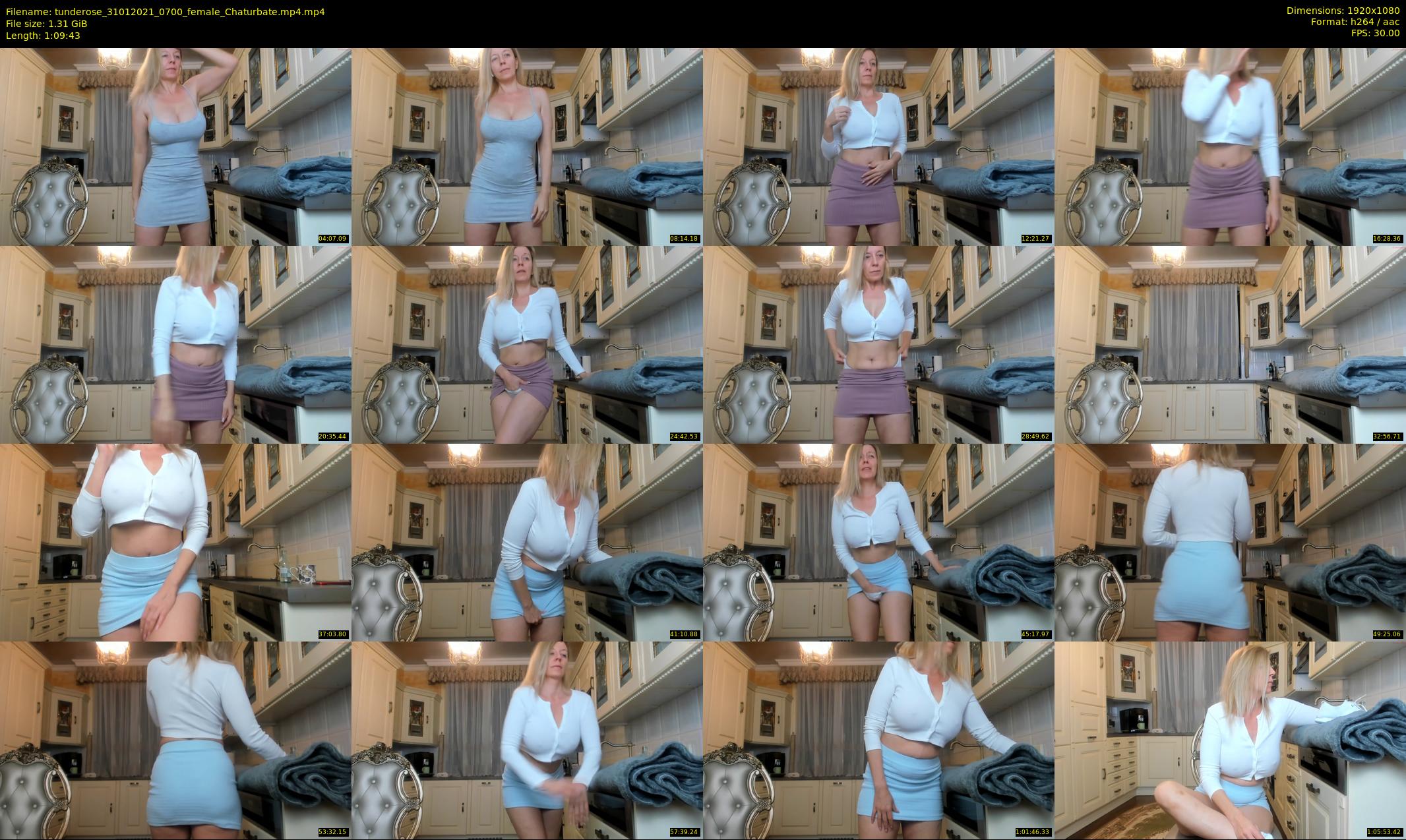 tunderose — 70 minute Chaturbate female cam show recording, 1080p, Jan 31, 2021