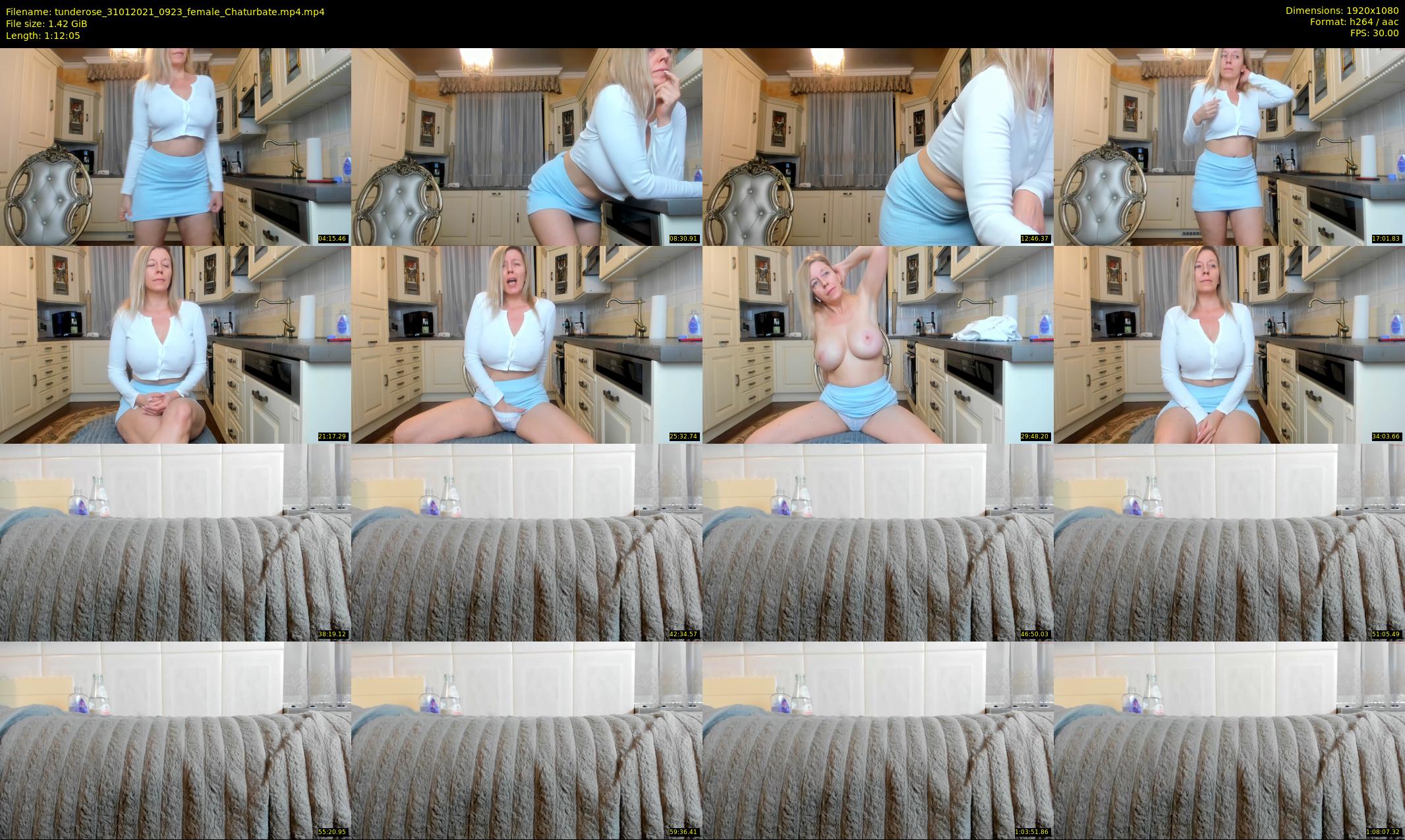 tunderose — 73 minute Chaturbate female cam show recording, 1080p, Jan 31, 2021